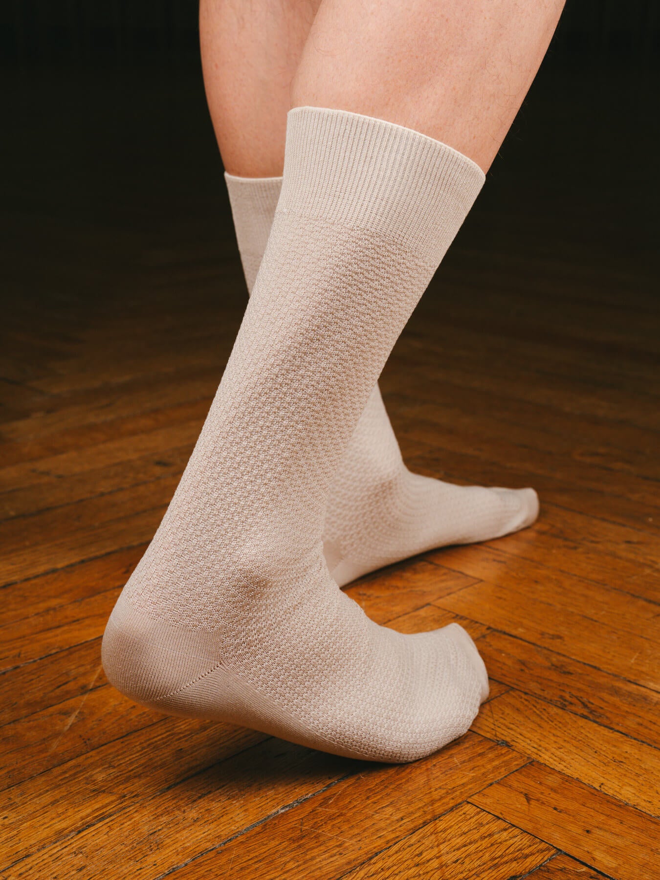 p-trone-chaussettes-fil-d-cosse-nid-d-abeille image 5