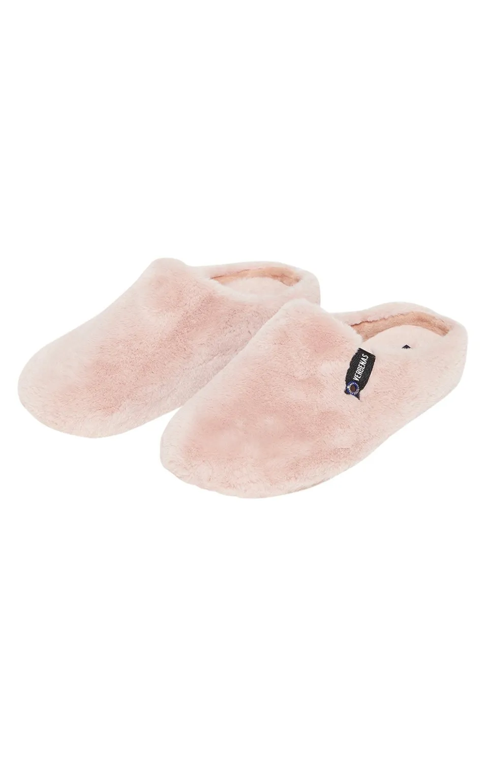 arthur-bob-mules-rose-doux-38-fausse-fourrure image 1