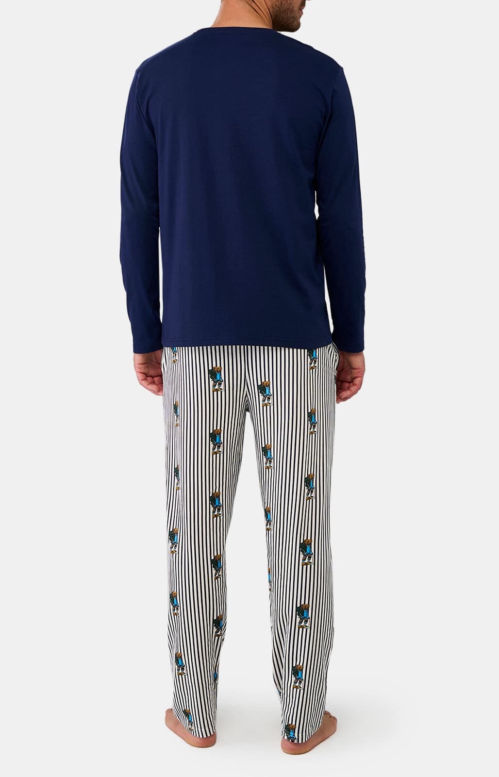arthur-bob-randormeur-pyjama-homme-coton-bio-marine image 6