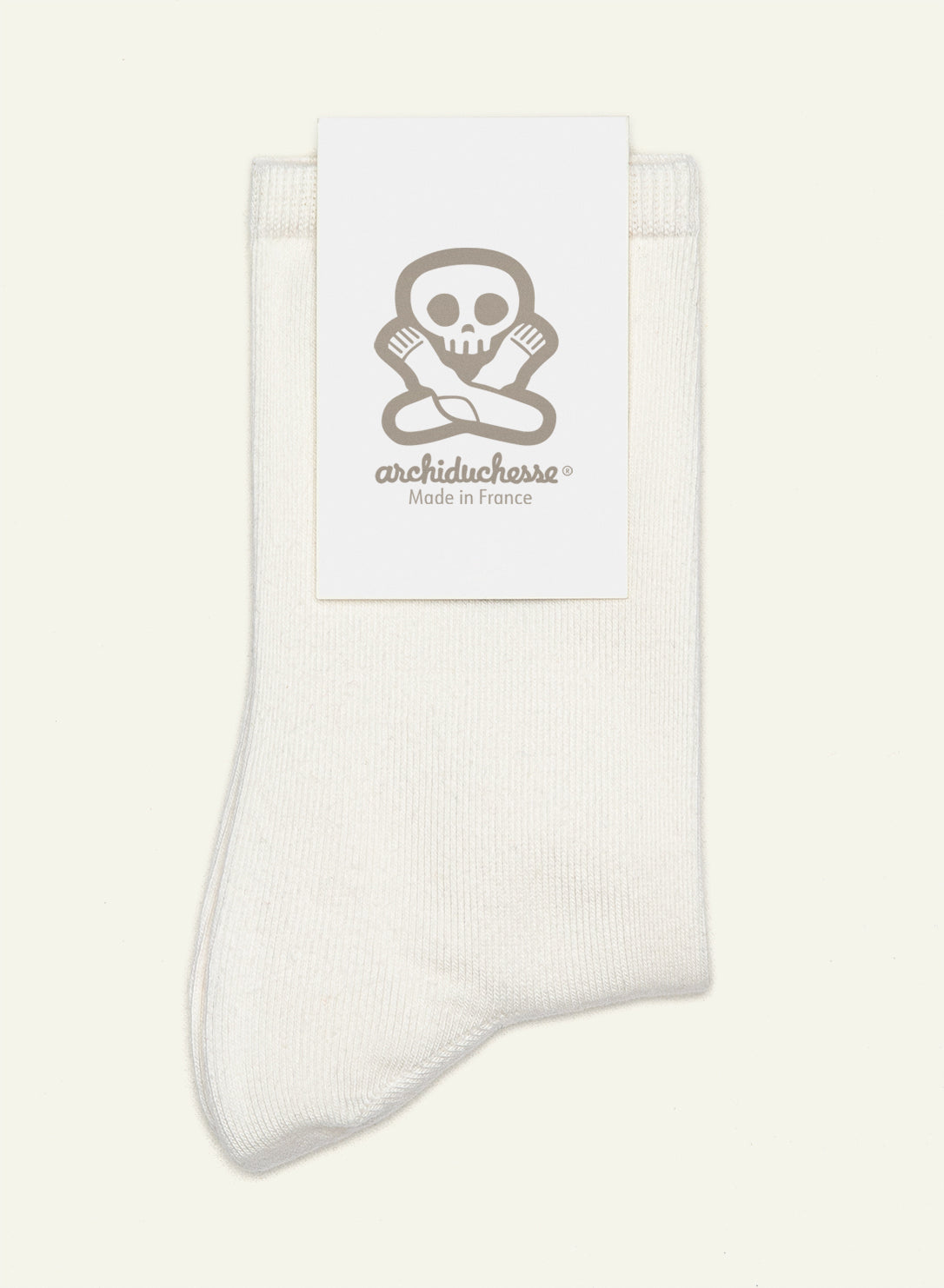 archiduchesse-courte-blanc-mouton-chaussettes-courtes-coton image 7