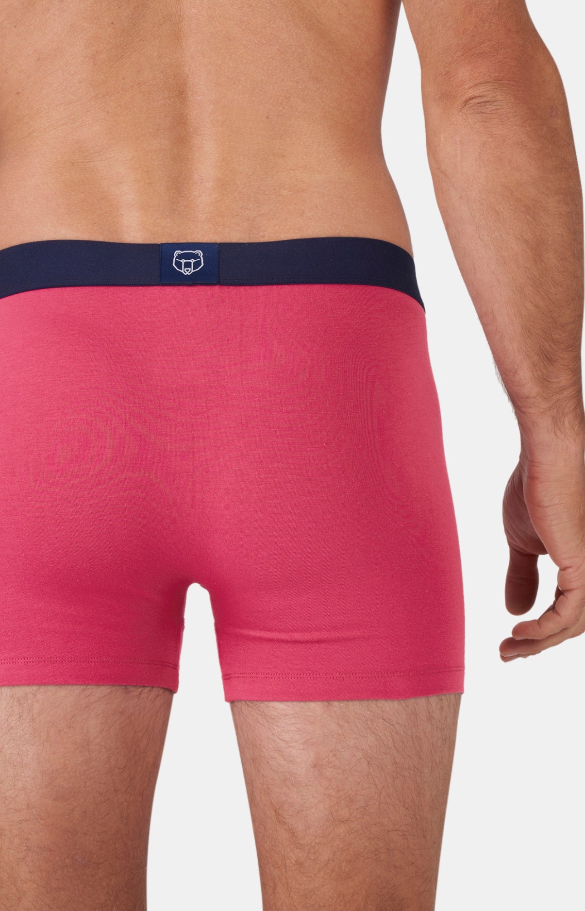 arthur-bob-boxer-homme-coton-bio-fushia image 5