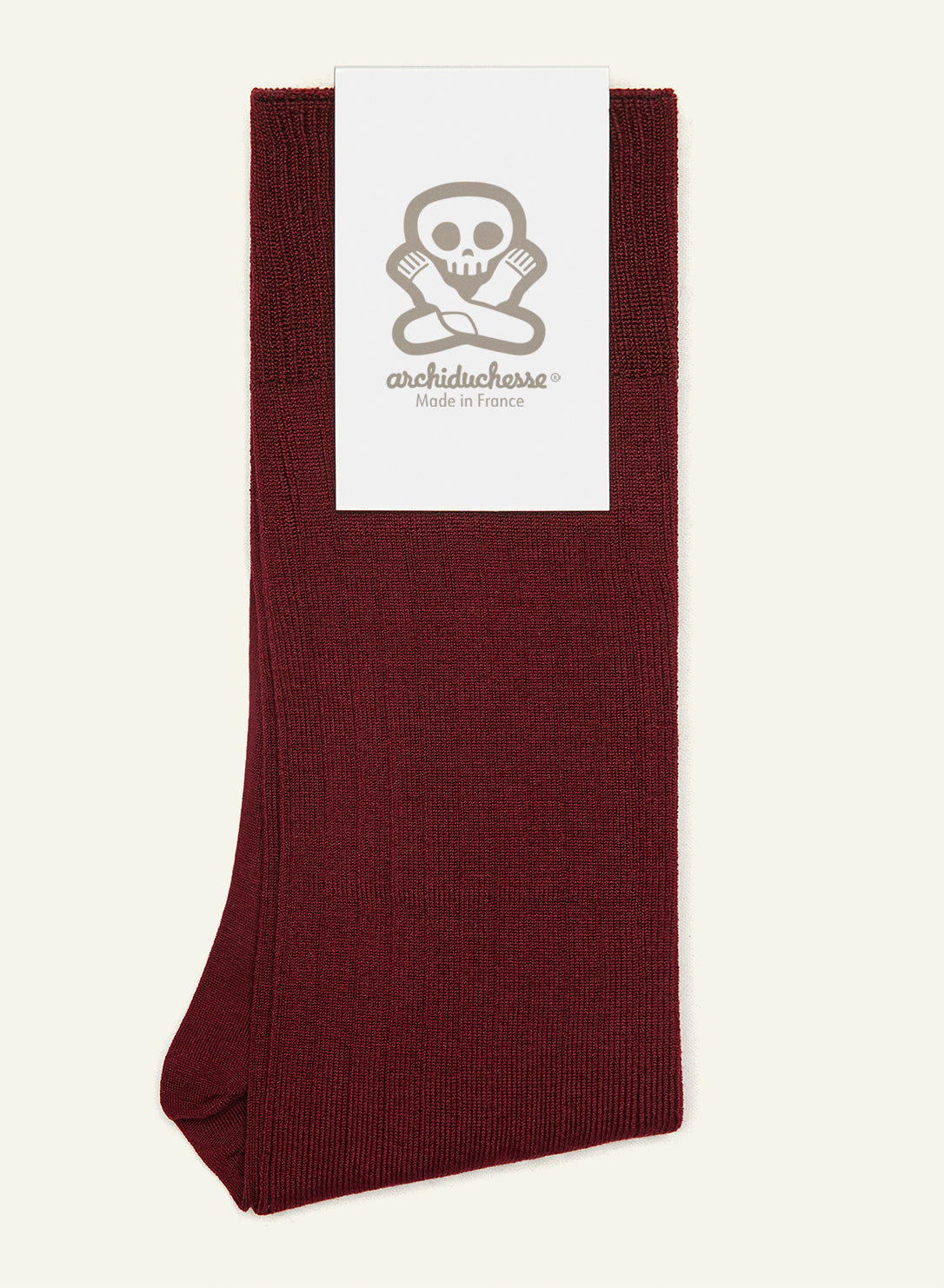 archiduchesse-de-luxe-bordeaux-chaussettes-fil-d-cosse image 5