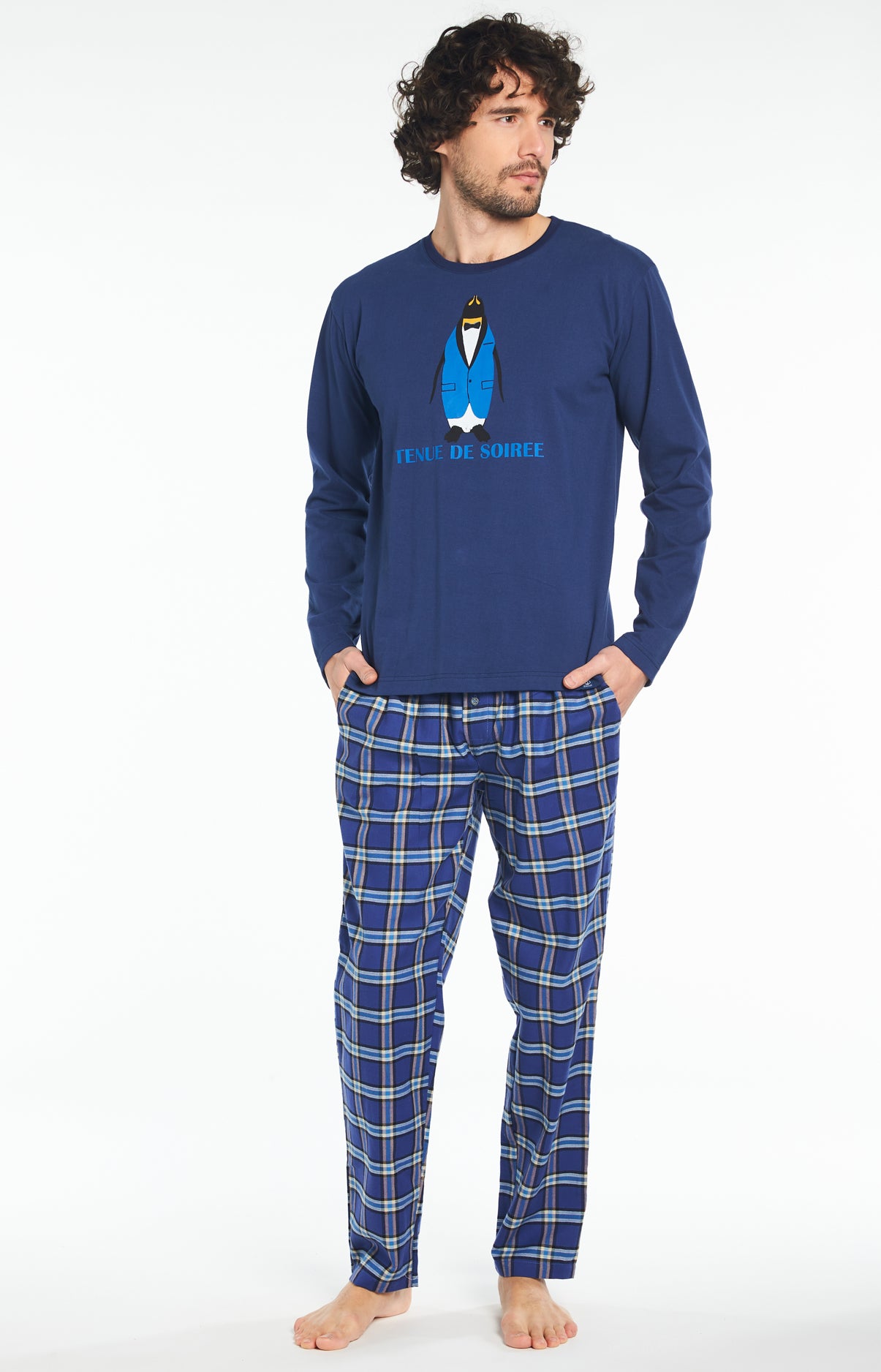 arthur-bob-tenue-de-soir-e-pyjama-homme-nuit-coton-s-xxl image 2