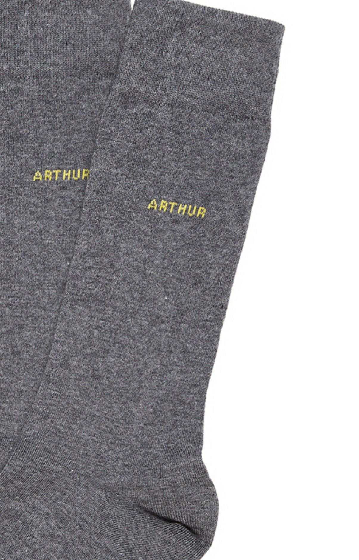 arthur-bob-chaussettes-coton-gris-40-46-bio image 2