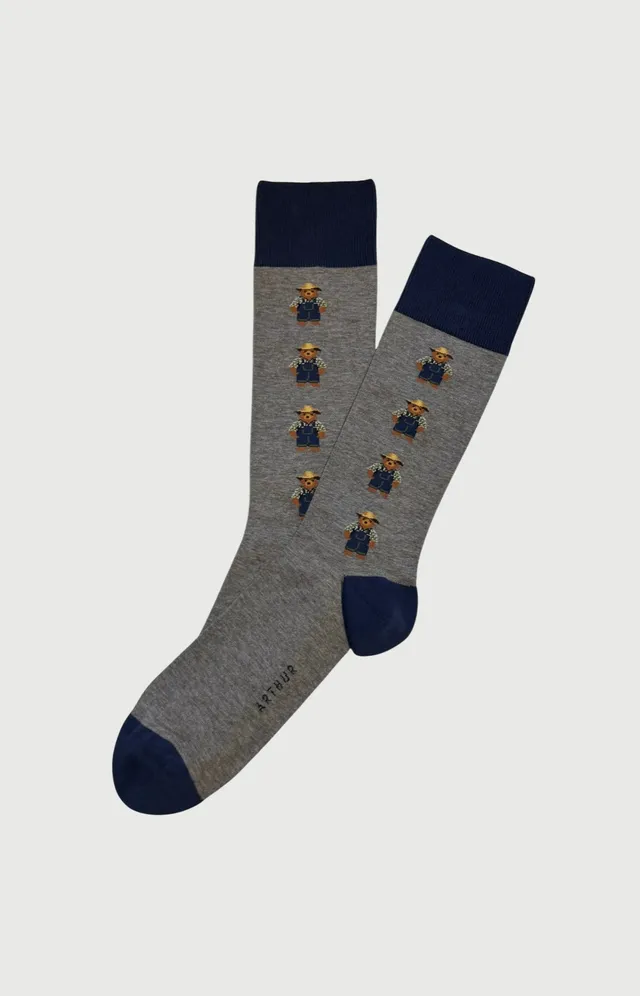 arthur-bob-pr-r-ver-chaussettes-homme-gris-40-46 image 1