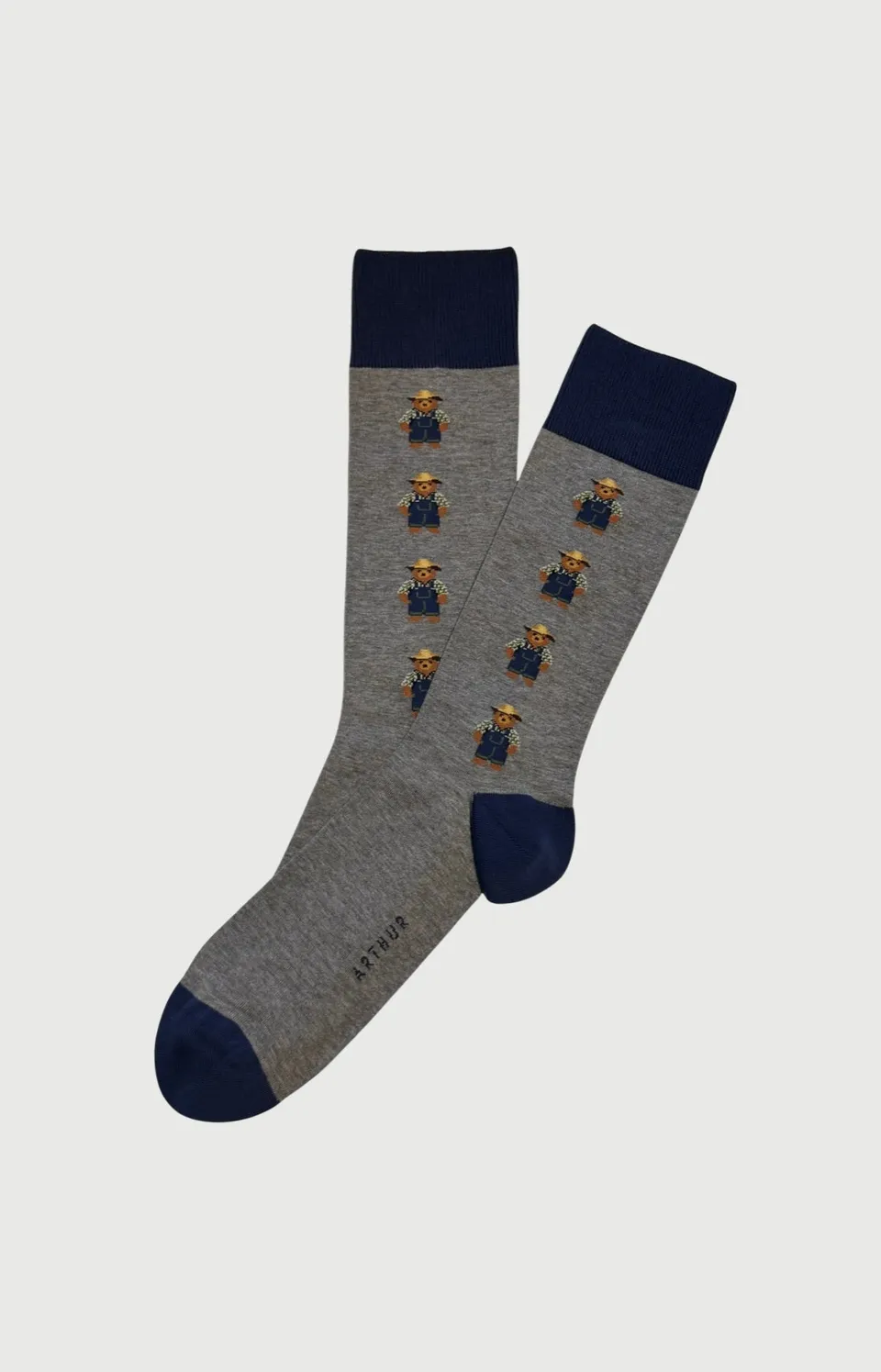 arthur-bob-pr-r-ver-chaussettes-homme-gris-40-46 image 1