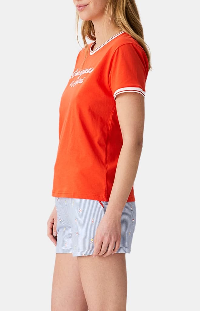 arthur-bob-good-night-session-pyjashort-coton-bio-orange image 5