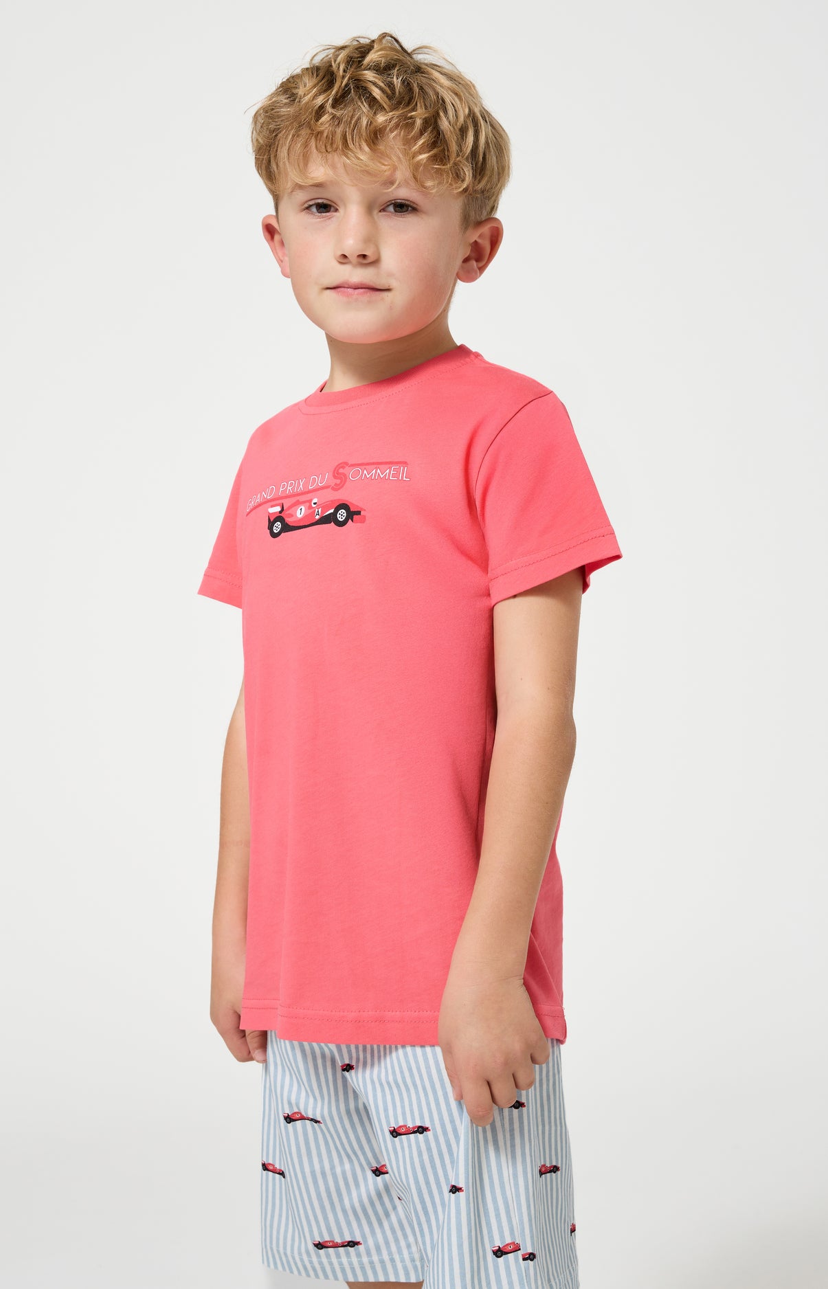 arthur-bob-grand-prix-du-sommeil-pyjashort-enfant-bleu-coton-bio image 2