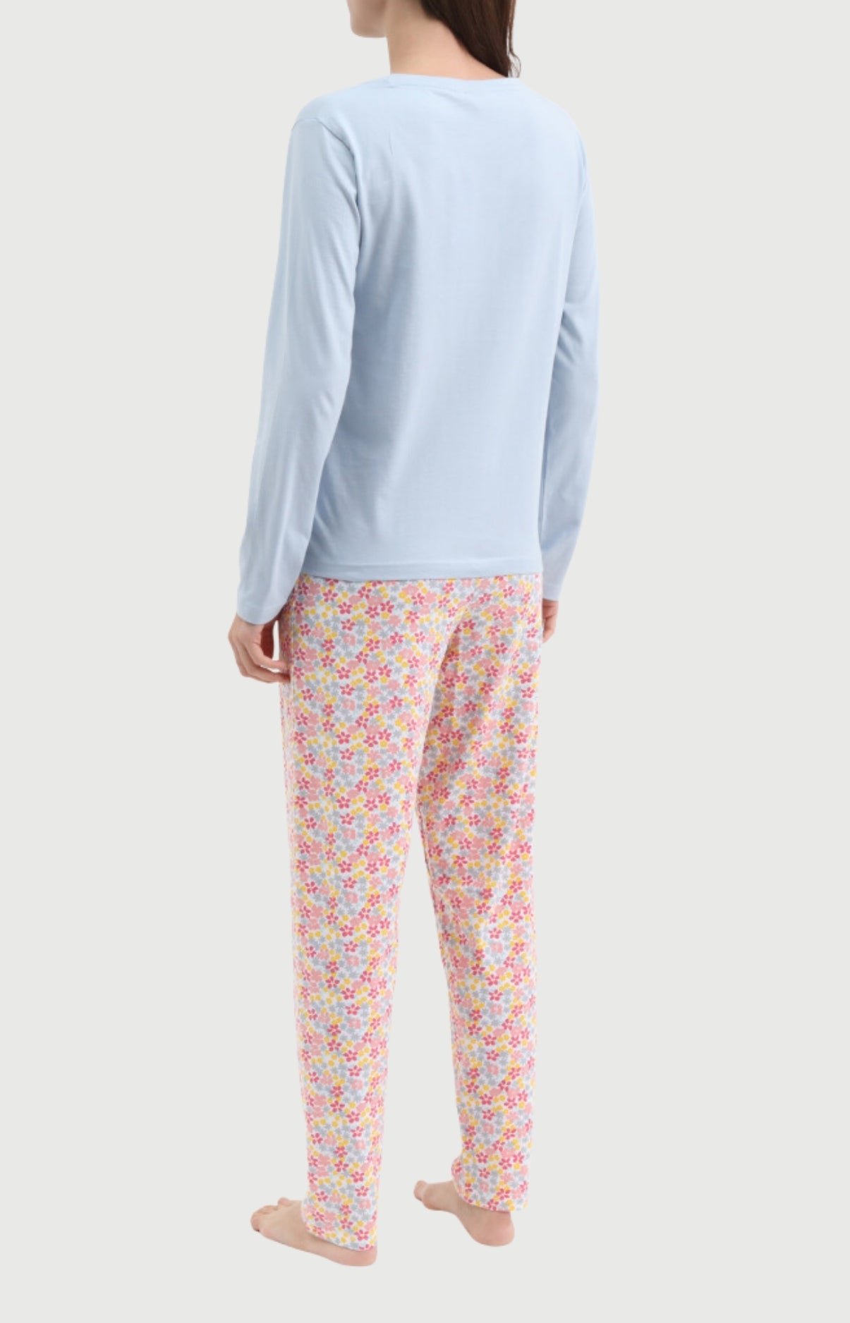 arthur-bob-r-veuse-pyjama-long-coton-rose image 4
