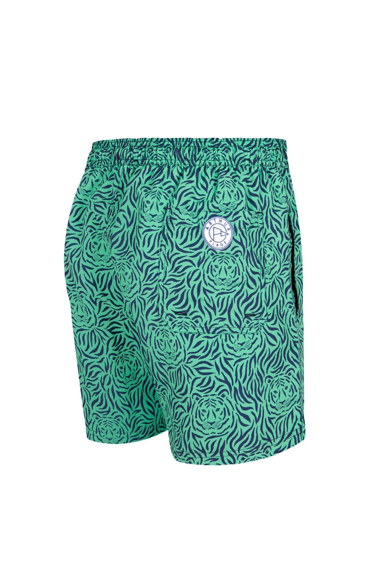 arthur-bob-tigre-short-de-bain-homme-vert-s-chage-rapide image 4