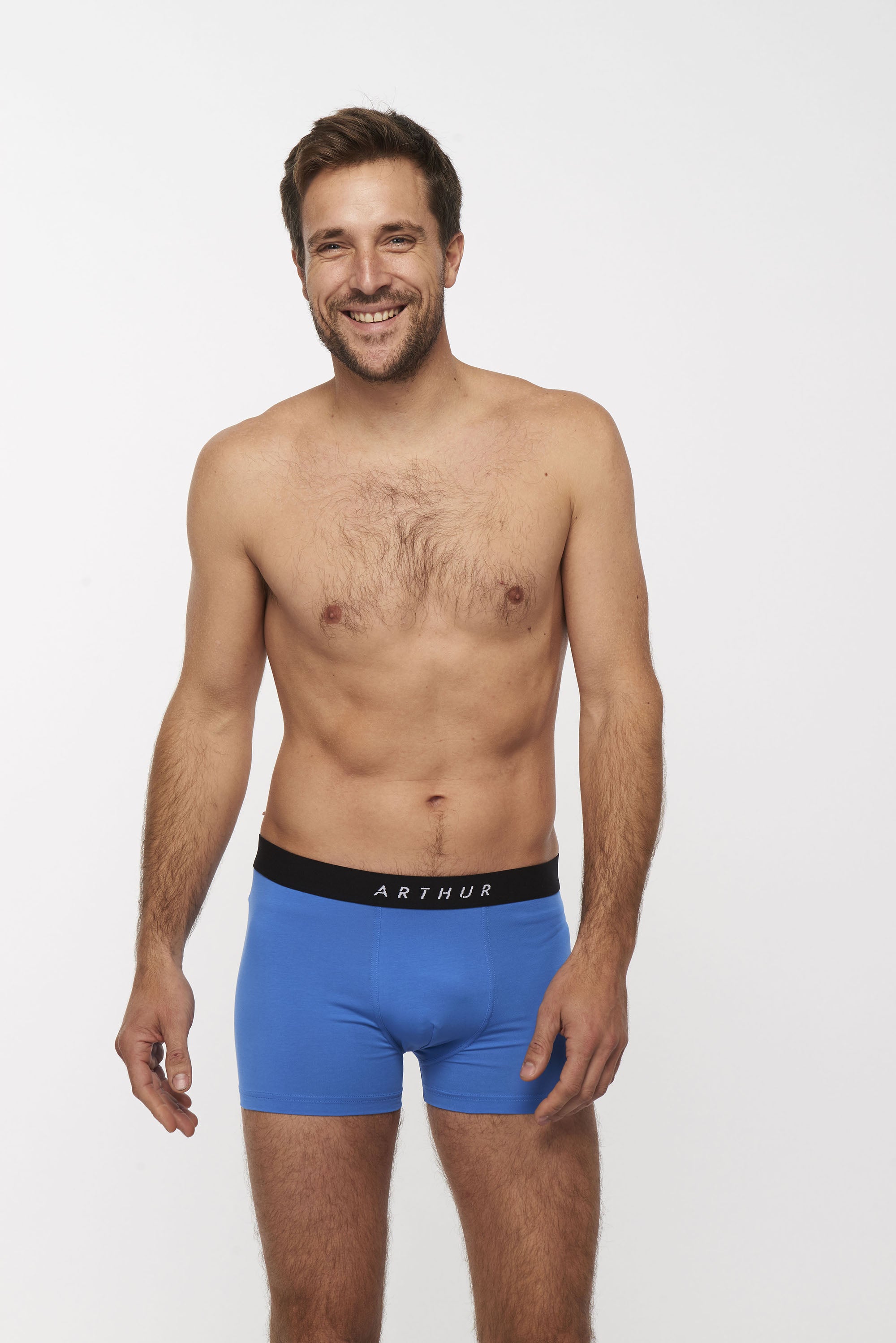 arthur-bob-skinny-avion-boxer-coton-uni image 2
