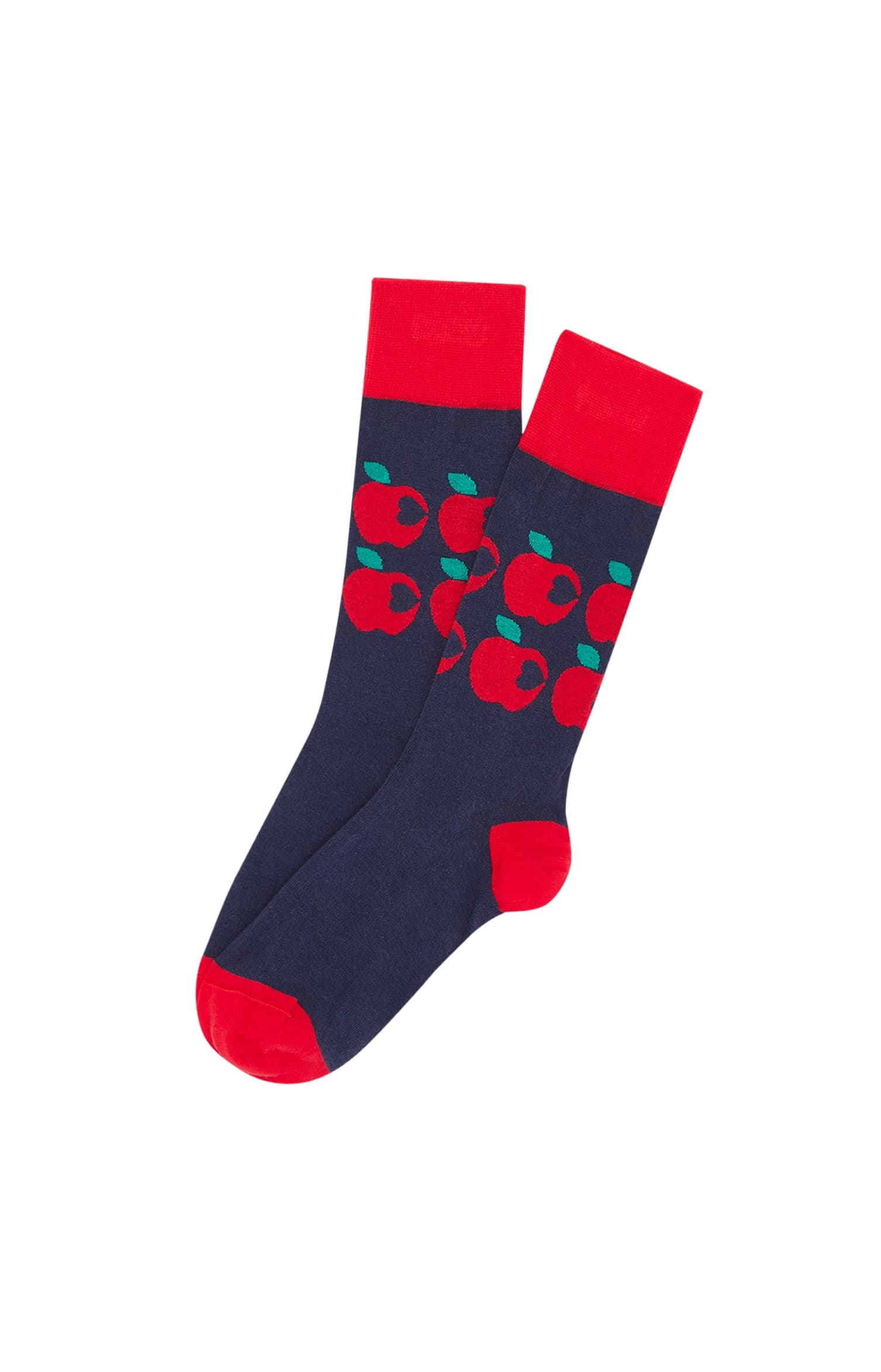 arthur-bob-pomme-d-amour-chaussettes-marine-40-46 image 1