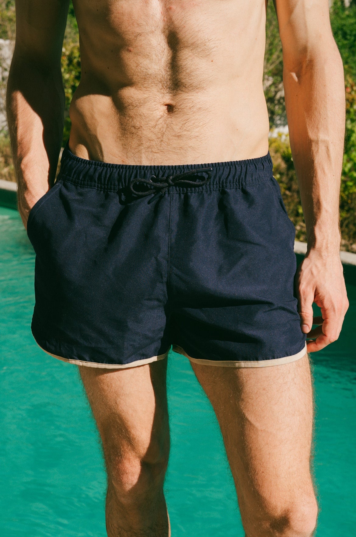 p-trone-maillot-de-bain-homme-r-tro-bleu-marine-polyester image 3