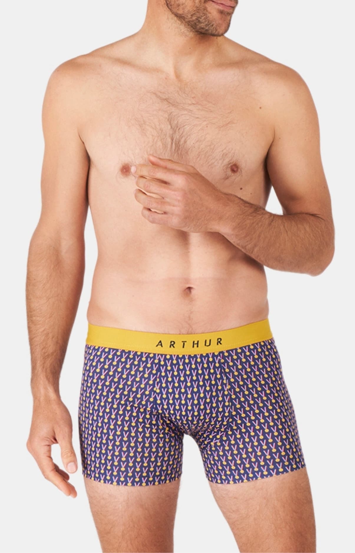arthur-bob-m-daille-dort-boxer-homme-marine-l image 2