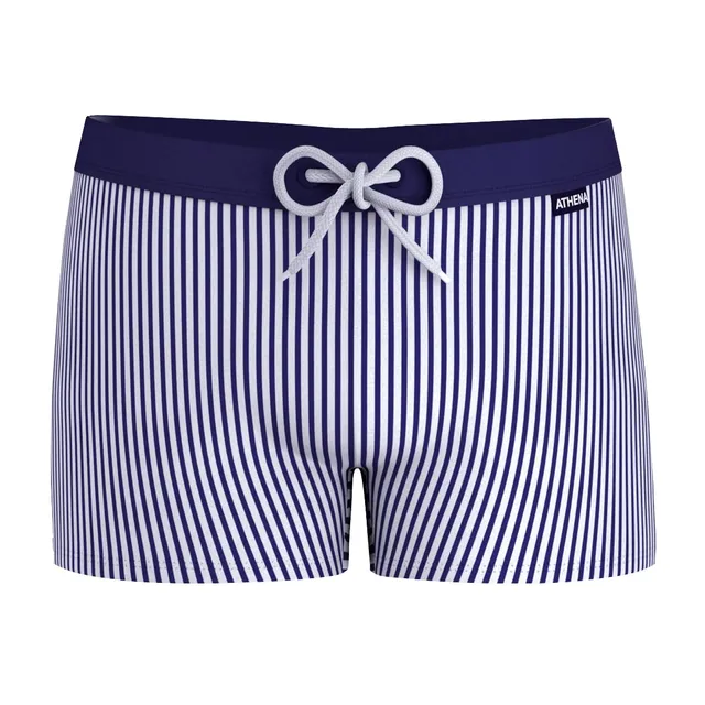 athena-daily-sport-summer-camp-boxer-bain-homme-l-rayures image 1