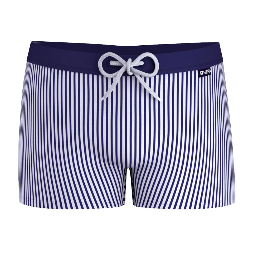 athena-daily-sport-summer-camp-boxer-bain-homme-l-rayures image 1