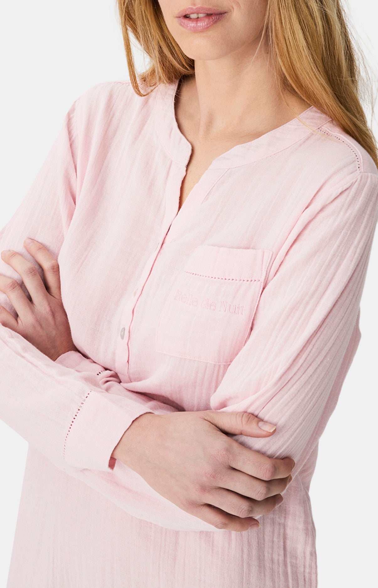 arthur-bob-liquette-blush-gaze-coton-manches-longues image 2