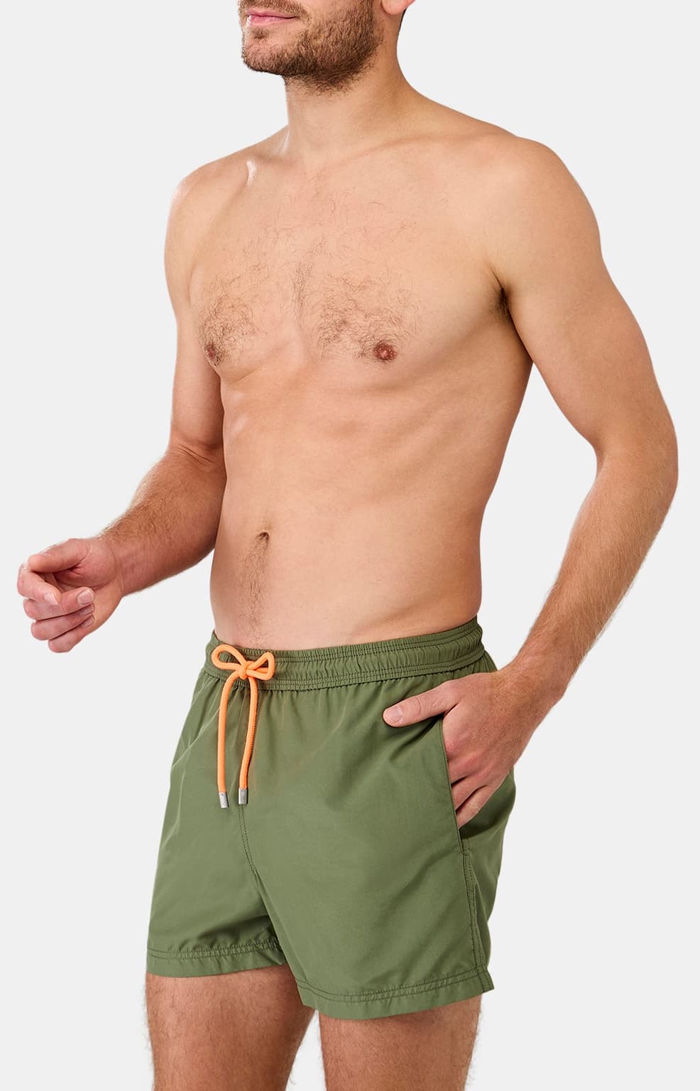 arthur-bob-short-de-bain-homme-polyester-recycl-kaki image 5
