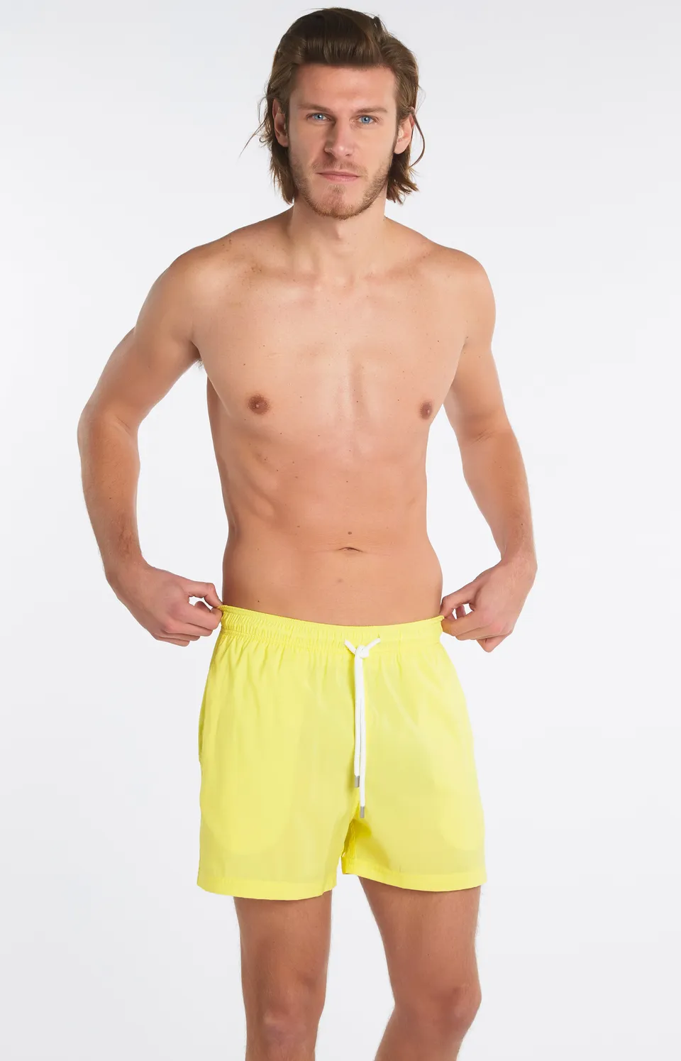arthur-bob-short-de-bain-homme-vanille-polyester-recycl image 1