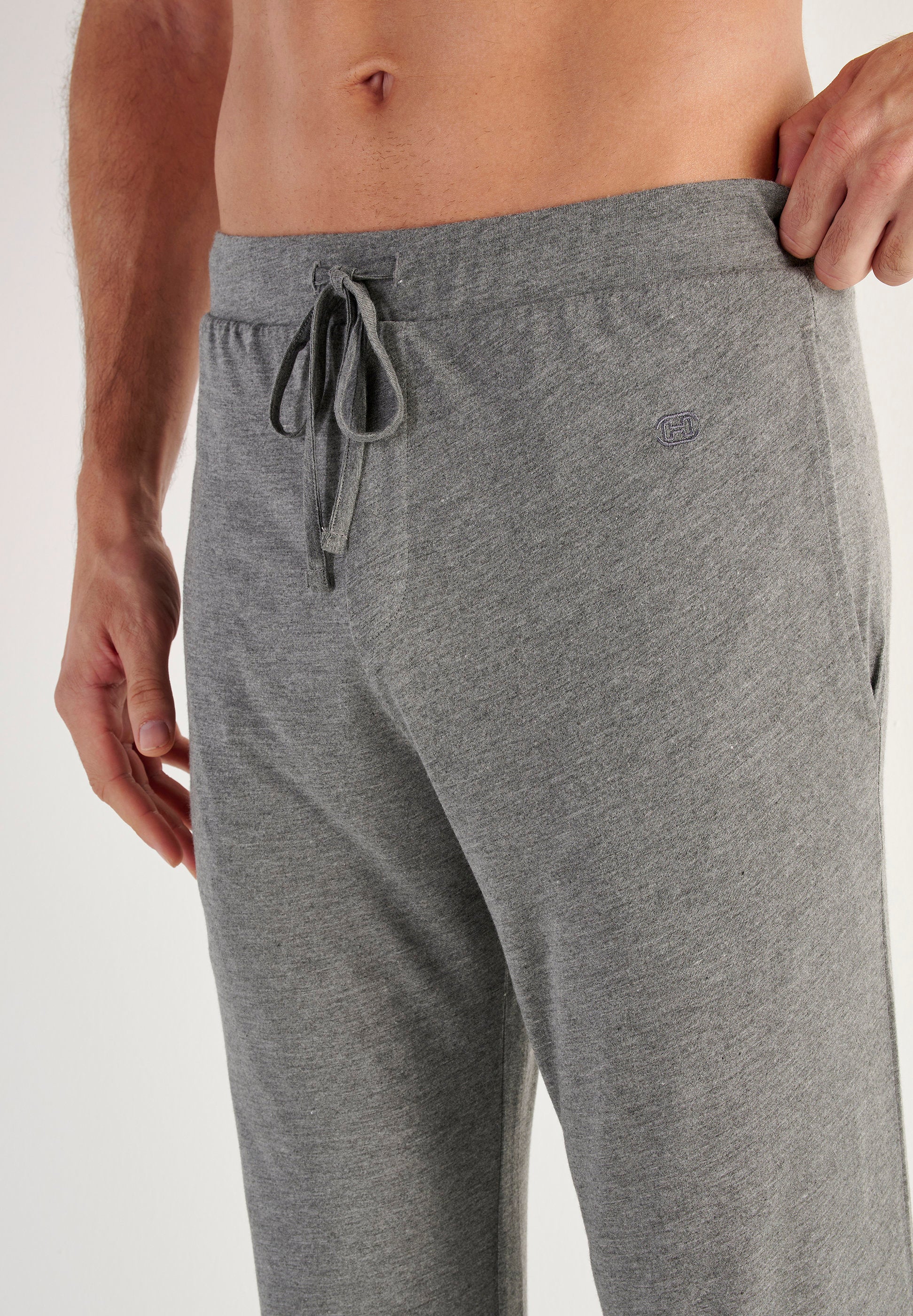 hom-cocooning-pantalon-pyjama-gris-modal image 3