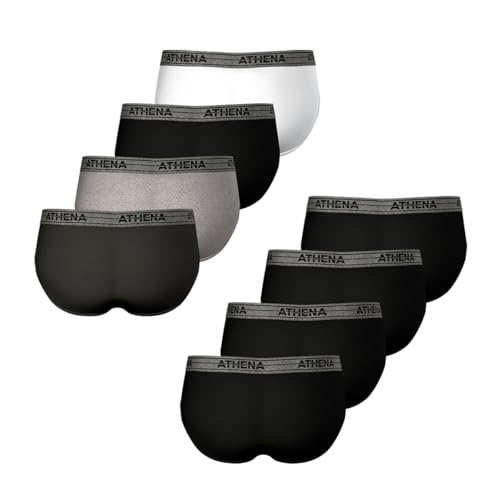 athena-ecopack-lot-de-8-slips-homme-coton-xxl image 6