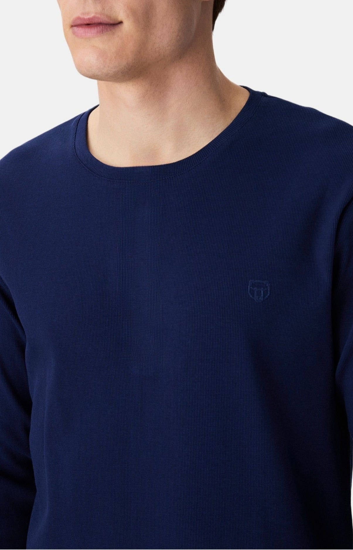 arthur-bob-abysse-tee-shirt-homme-marine-manches-longues image 2
