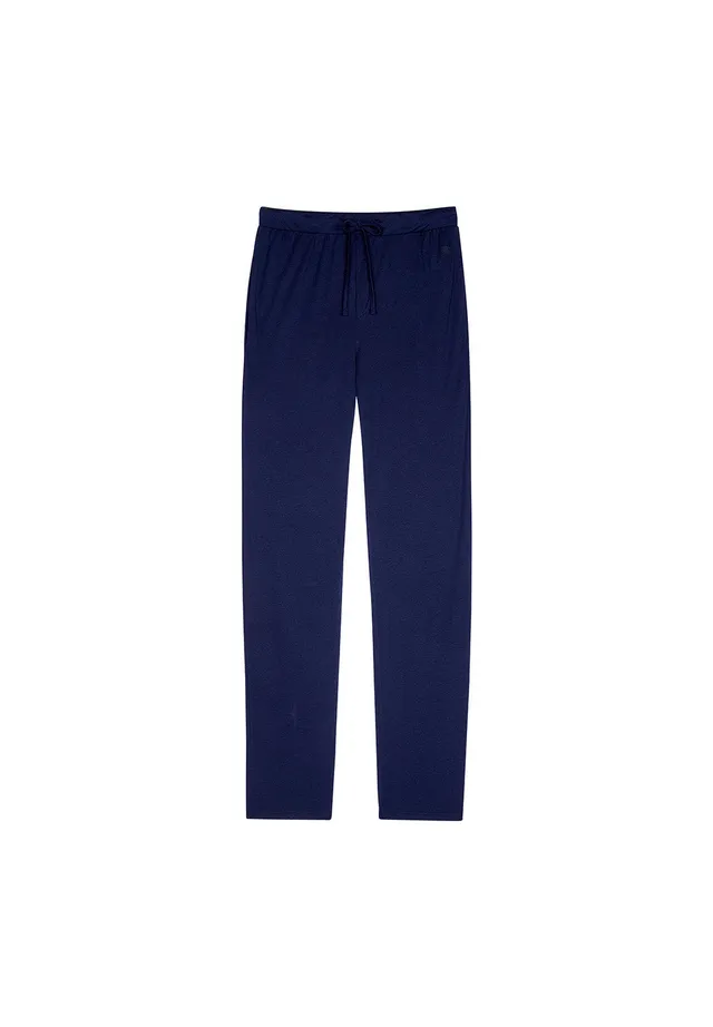 hom-modal-comfort-cocooning-402674-4000ra-pantalon-pyjama-bleu-modal image 1