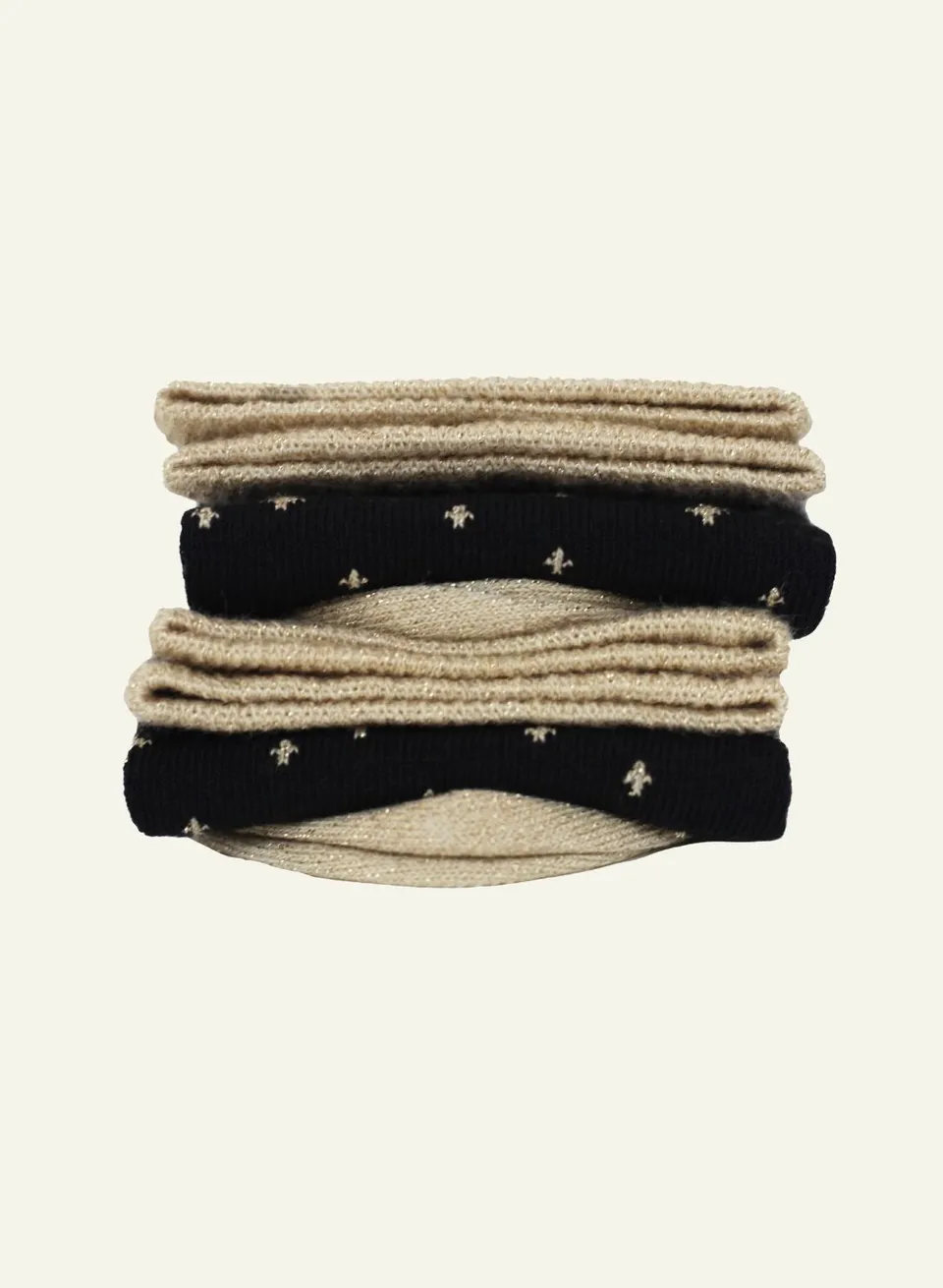 archiduchesse-fantaisie-ciel-toil-chaussettes-36-41-lurex-dor image 1