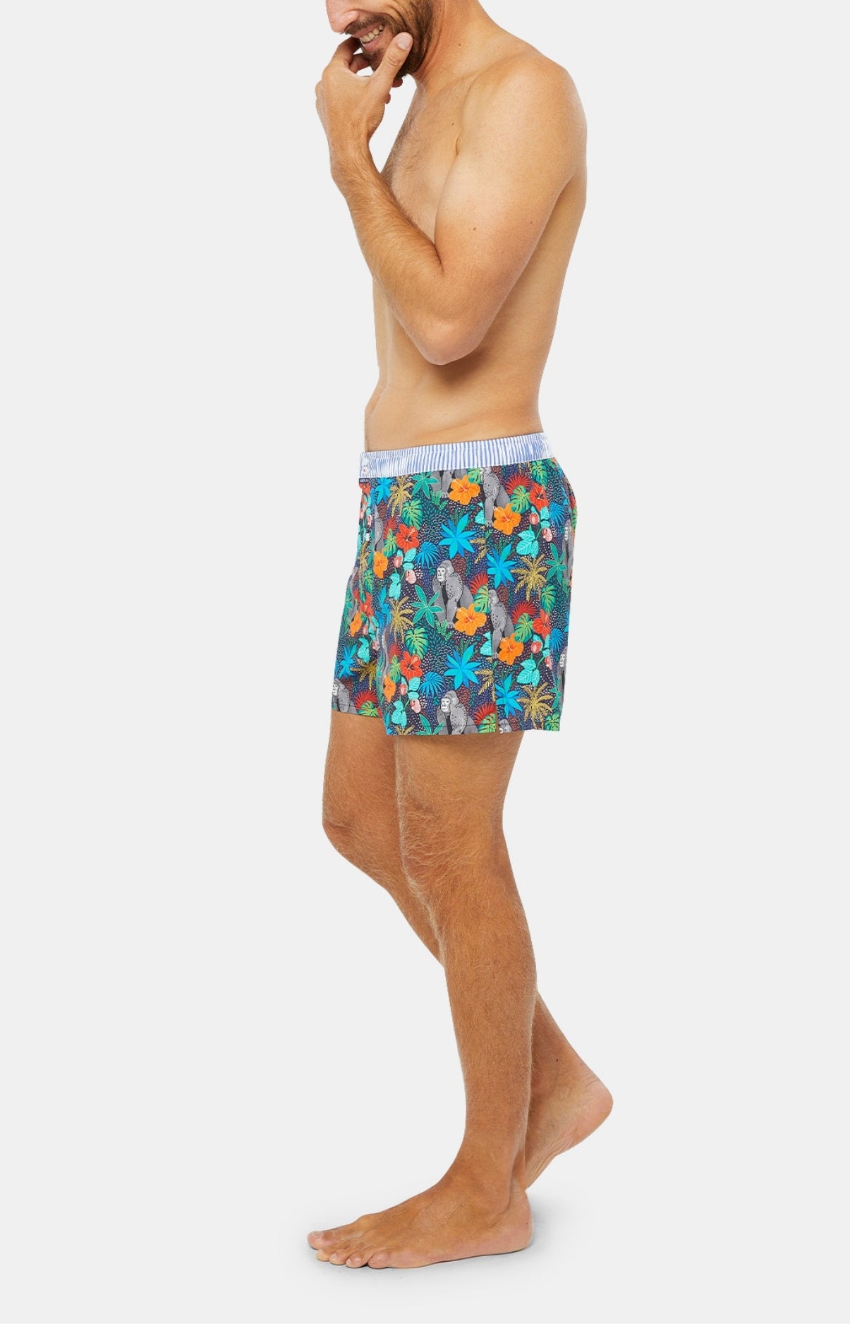 arthur-le-club-n-1047-cale-on-homme-marine-coton-bio image 4
