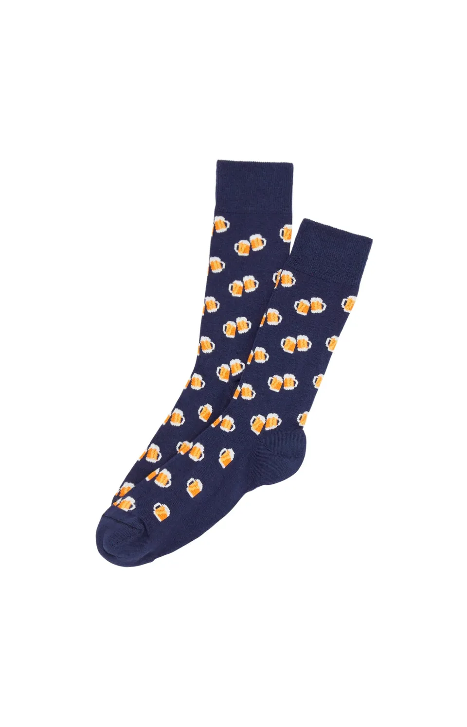 arthur-bob-chaussettes-coton-bio-sans-pression-marine-40-46 image 1