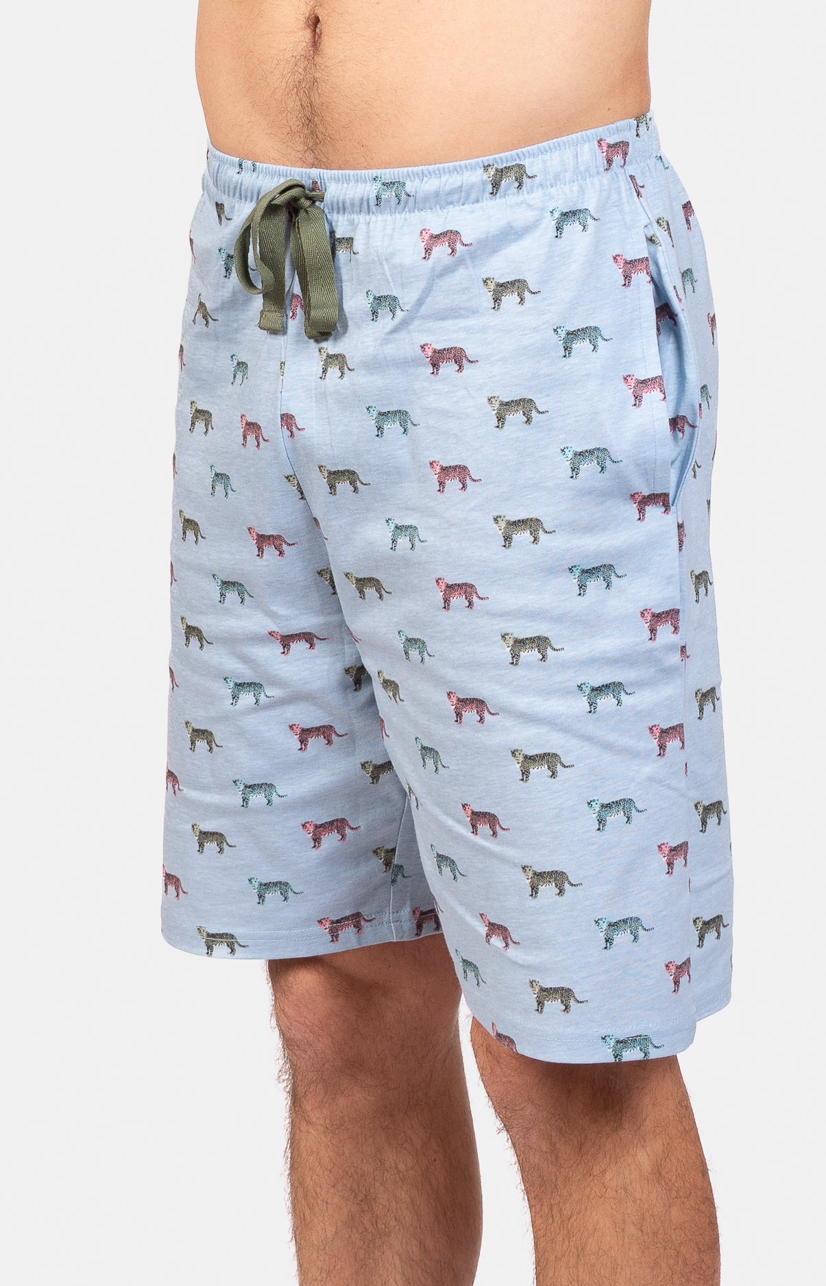 arthur-bob-pyjashort-gu-pard-pyjama-homme-ciel-coton image 4