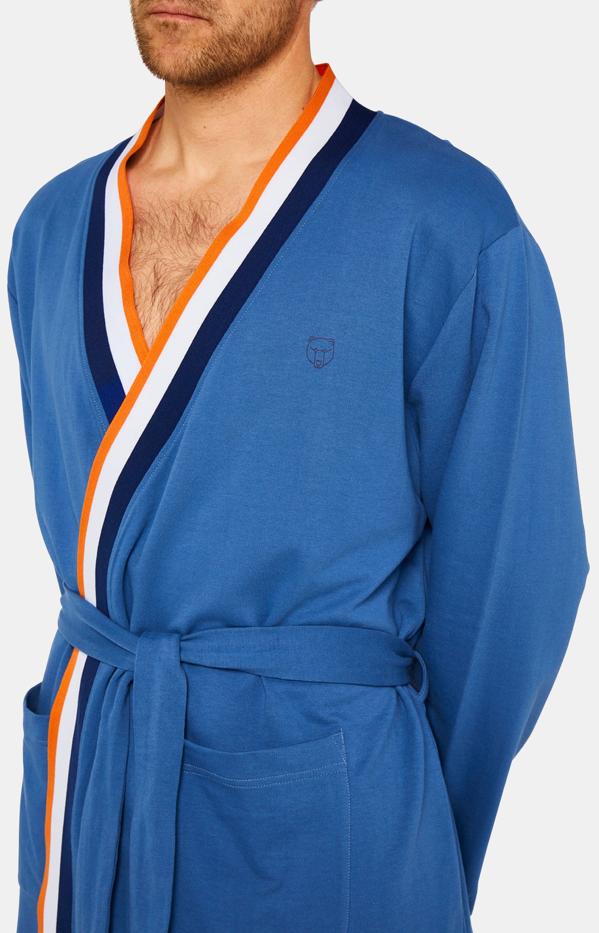 arthur-bob-robe-de-chambre-coton-bio-denim image 2