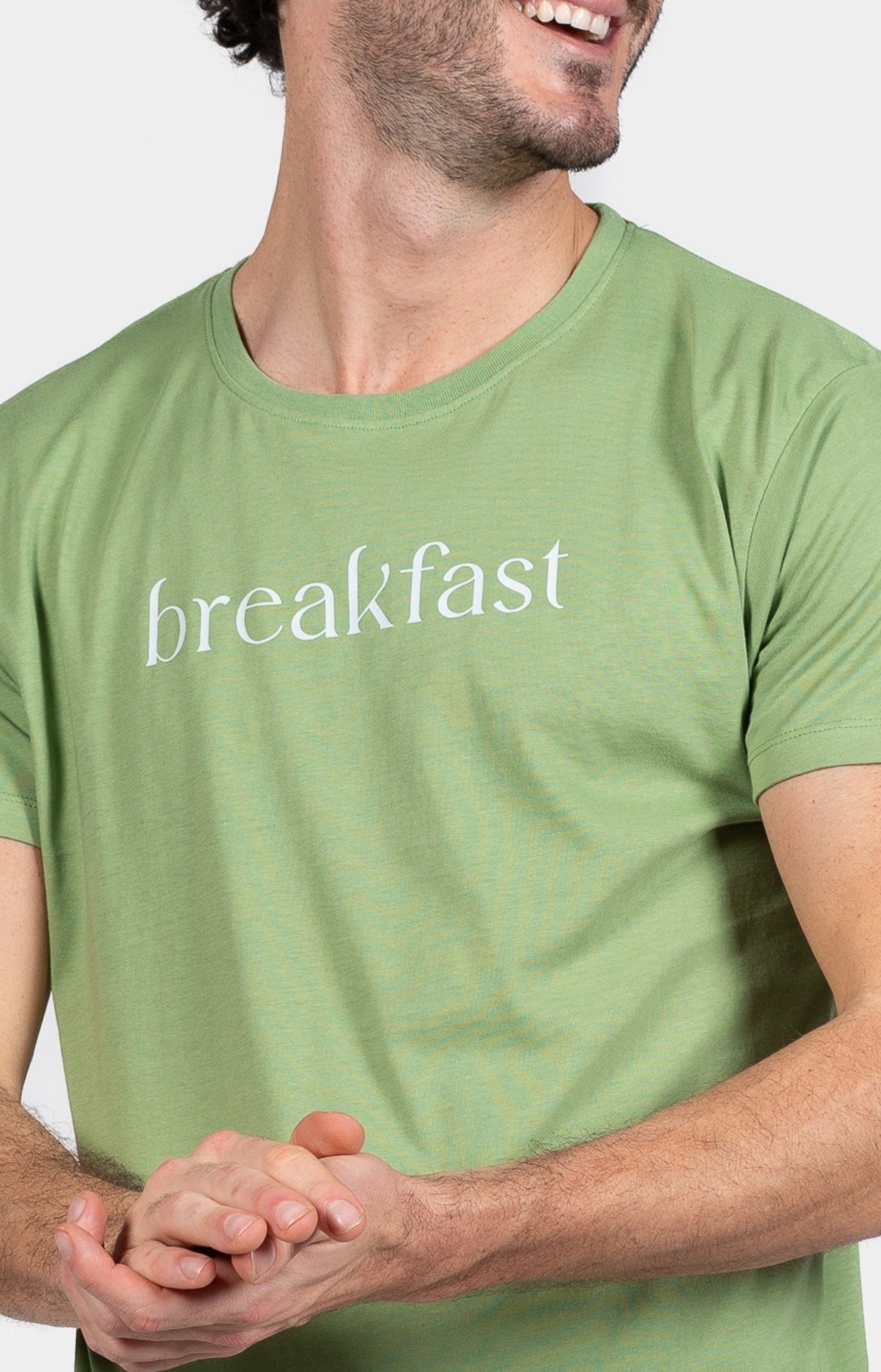 arthur-bob-kiwi-pyjama-court-coton-bleu image 2