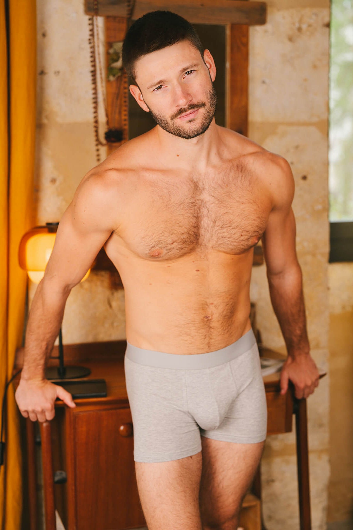 p-trone-boxer-confort-boxer-homme-coton-bio-tencel image 2