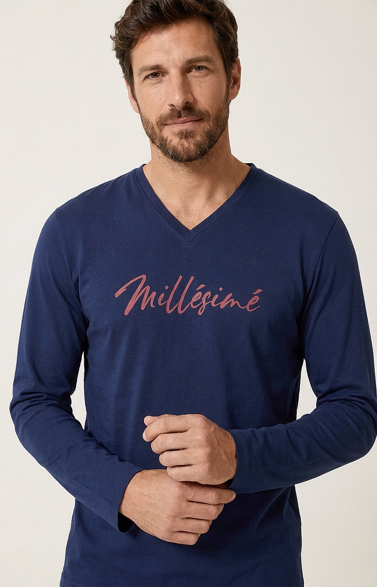 arthur-bob-mill-sim-pyjama-bordeaux-coton-pais image 2