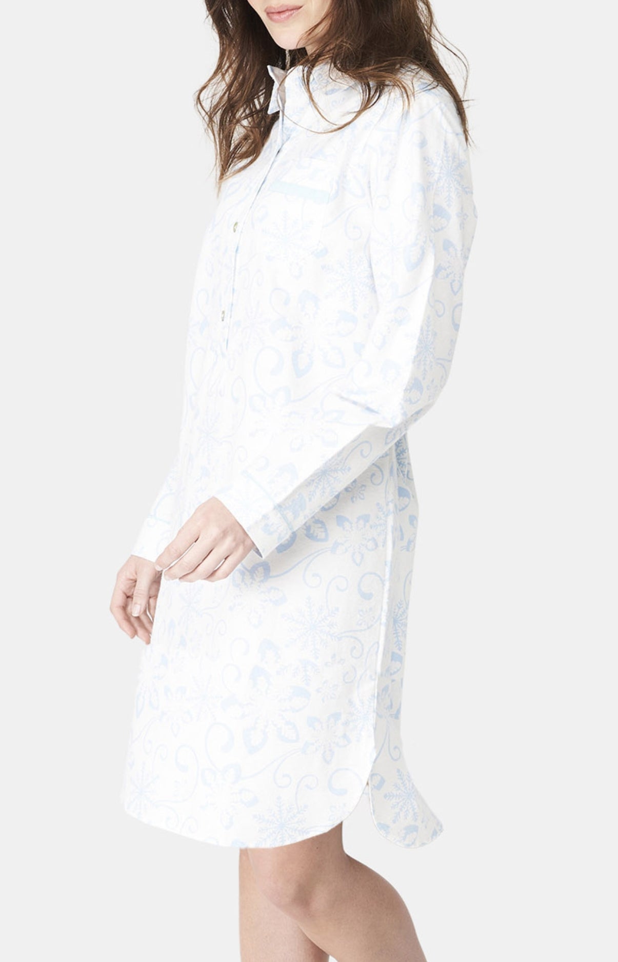 arthur-bob-dreamland-chemise-de-nuit-pilou-blanc-m image 4