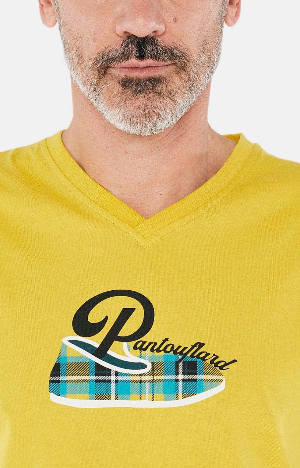 arthur-pantouflard-pyjama-homme-jaune-coton-bio image 4