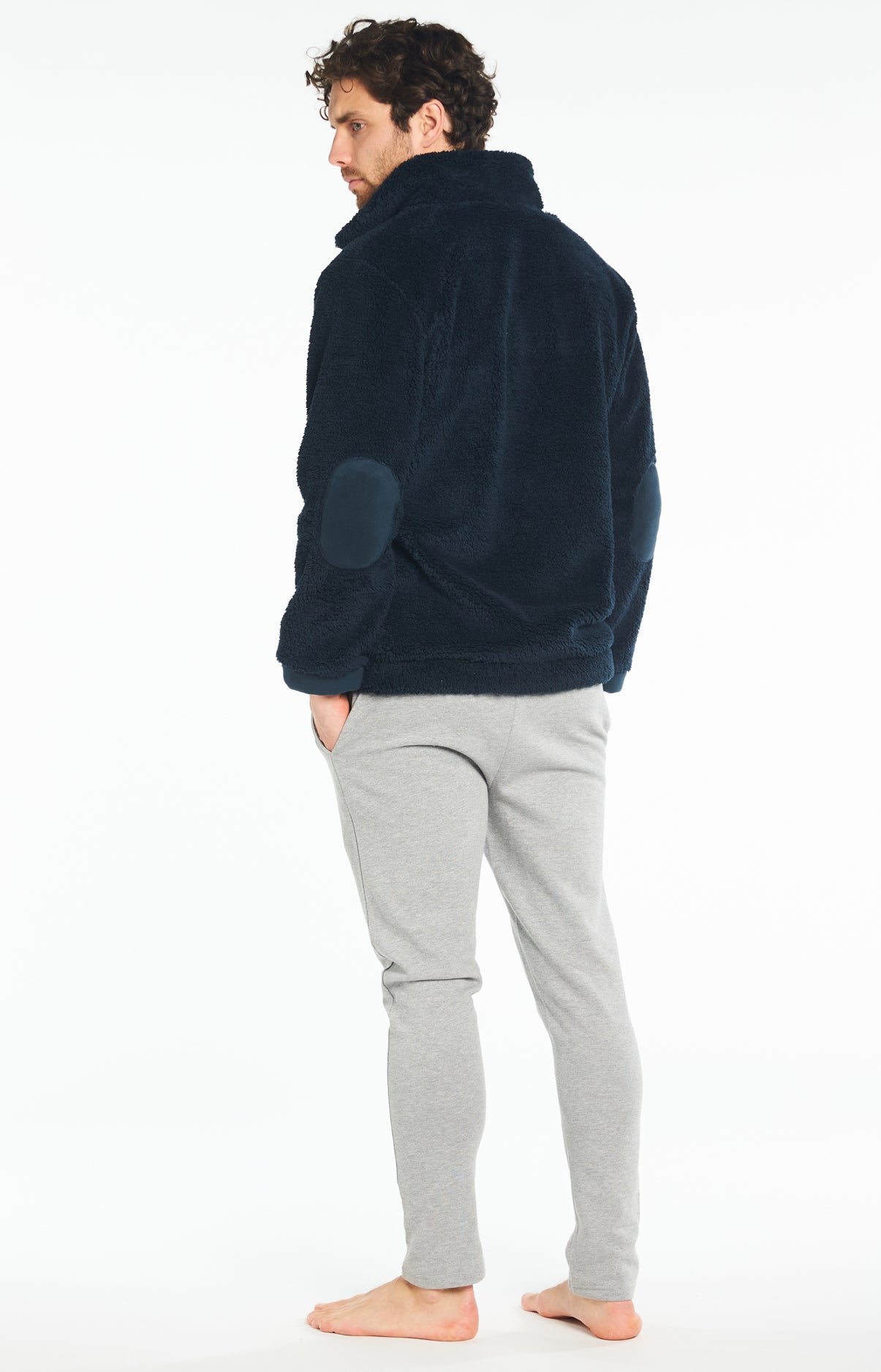 arthur-bob-ours-veste-polaire-homme-nuit-double-face image 6