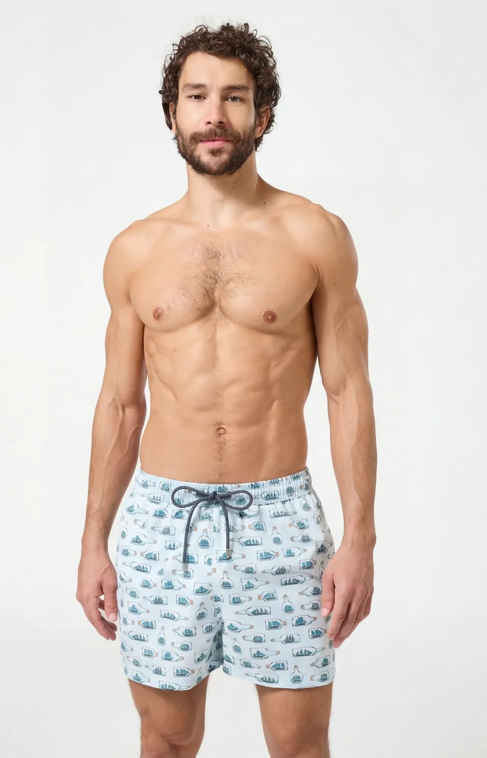 arthur-plage-short-de-bain-pyj-m-t-ciel-polyester-recycl image 1