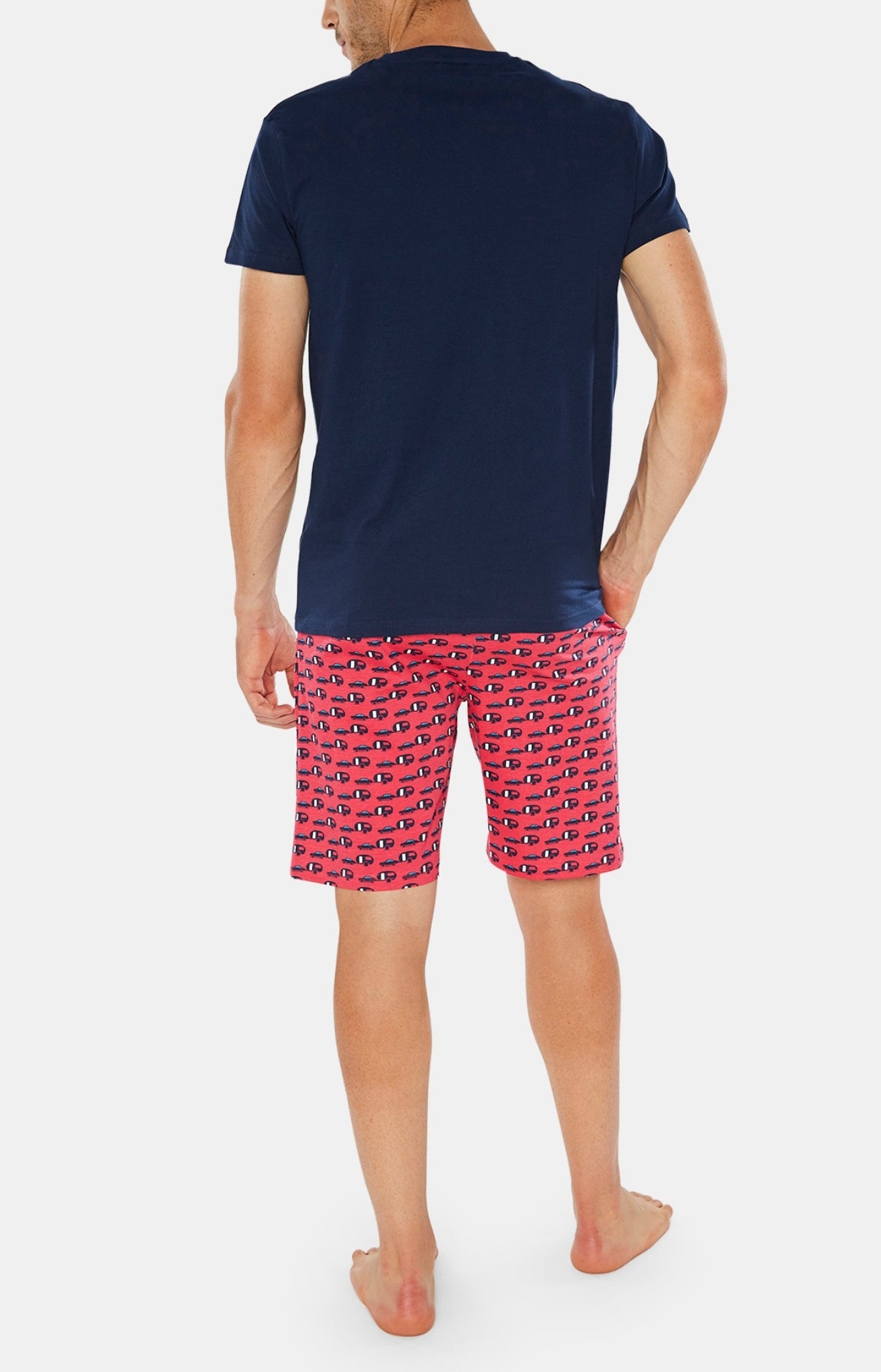 arthur-bob-nomade-in-france-pyjashort-rouge-coton-bio image 4