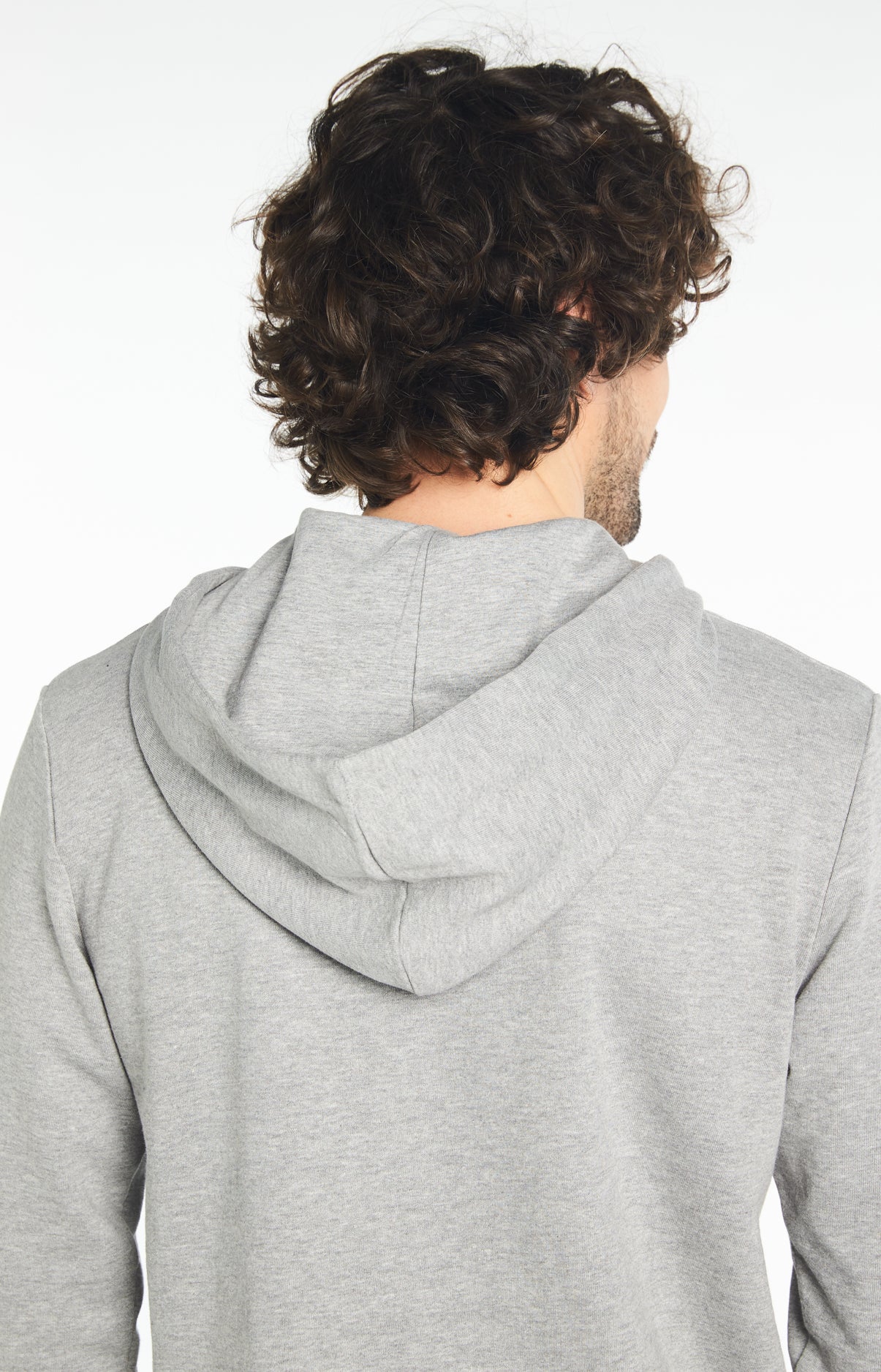 arthur-bob-sweat-capuche-gris-coton-bio-haut-de-pyjama image 6