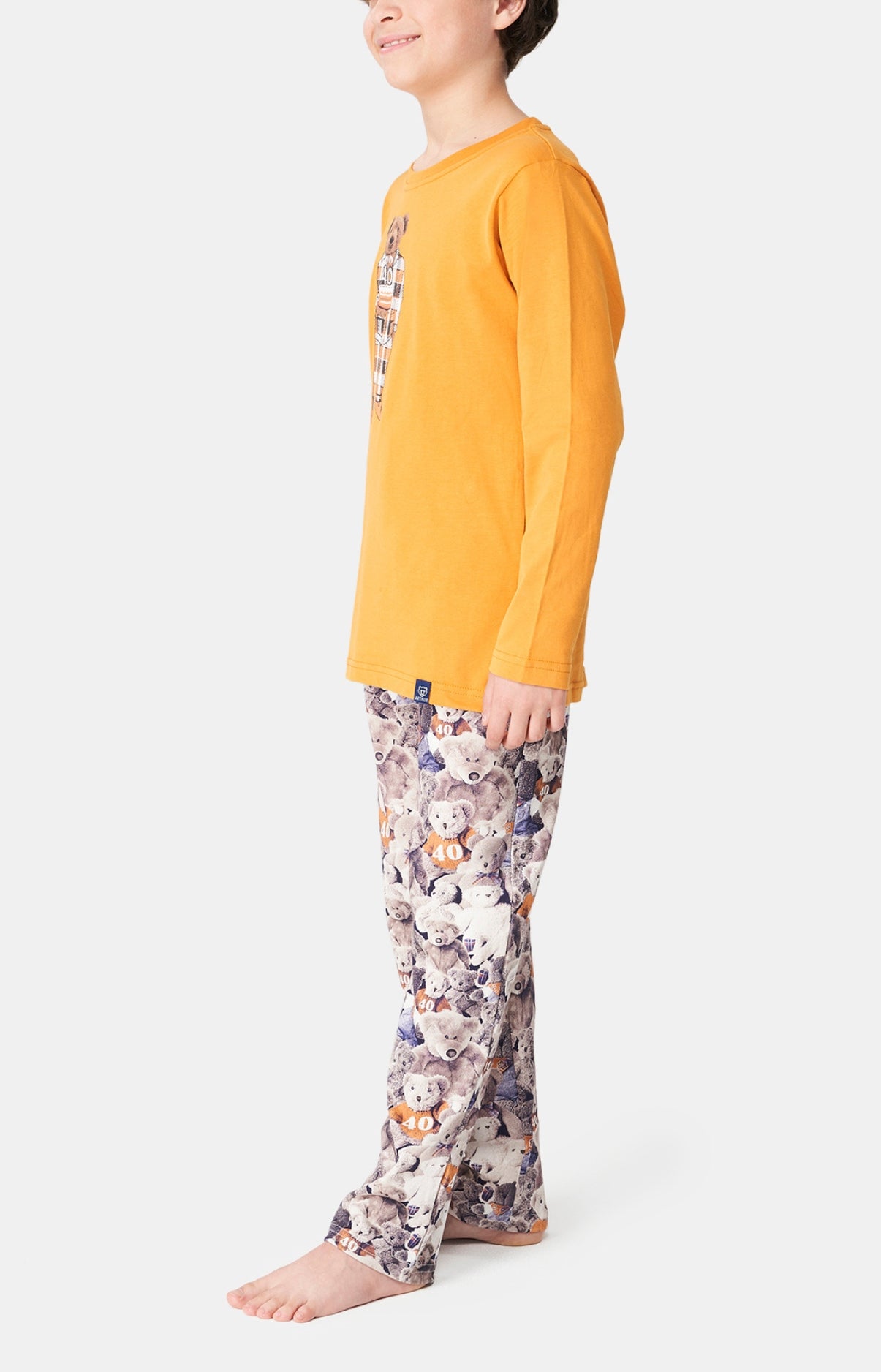 arthur-bob-happy-40-pyjama-enfant-coton-noisette image 6