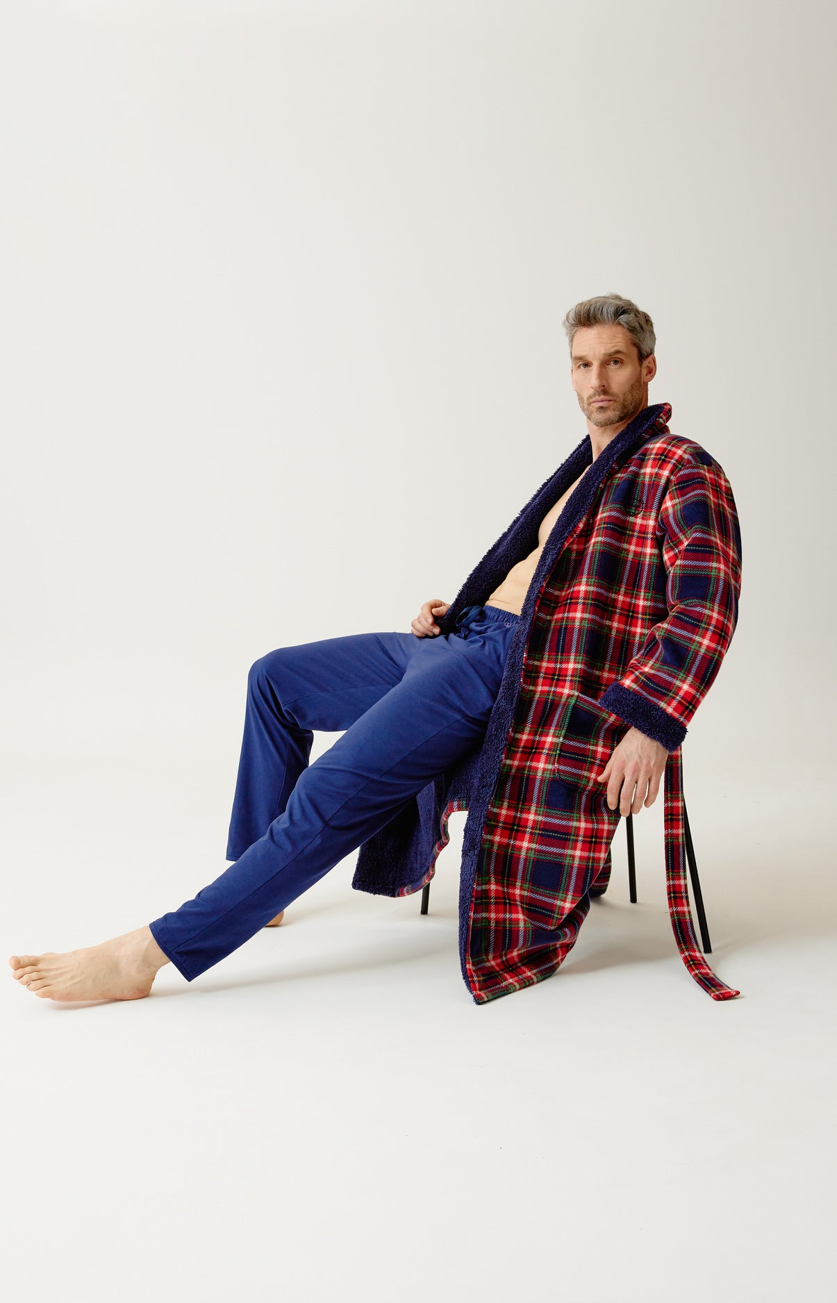 arthur-bob-l-on-robe-de-chambre-polaire-rouge image 8