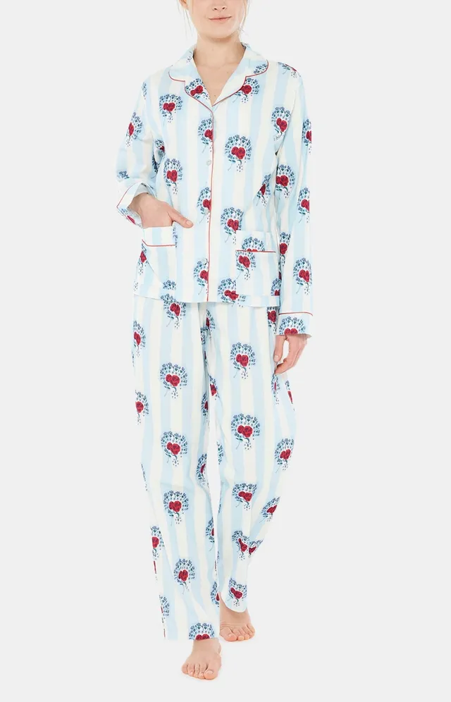 arthur-bob-suzanne-pyjama-boutonn-coton-bio-ciel image 1