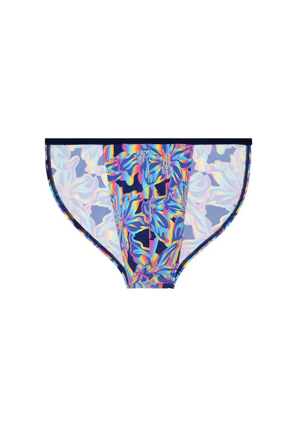 hom-funky-styles-tanga-homme-bleu-imprim-microfibre image 1
