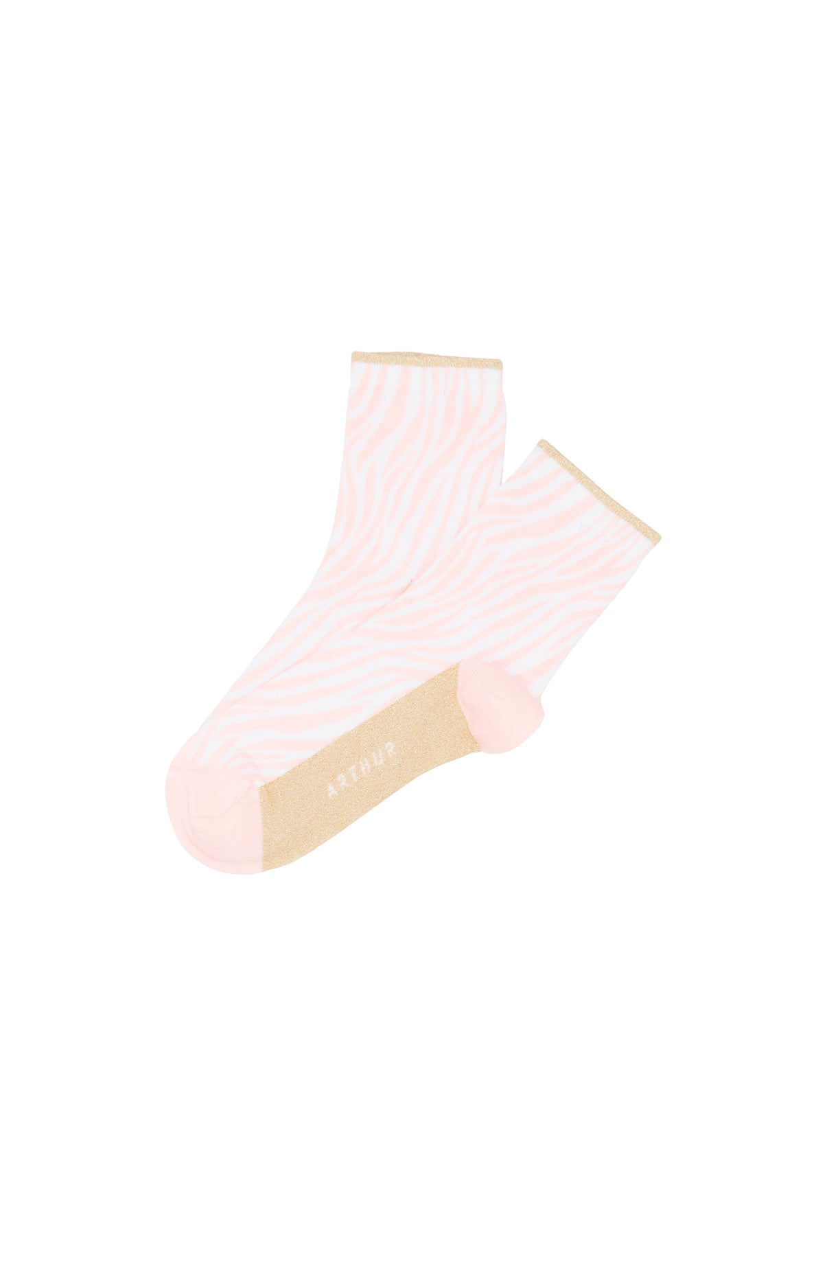 arthur-bob-fauve-chaussettes-femme-rose-coton image 1
