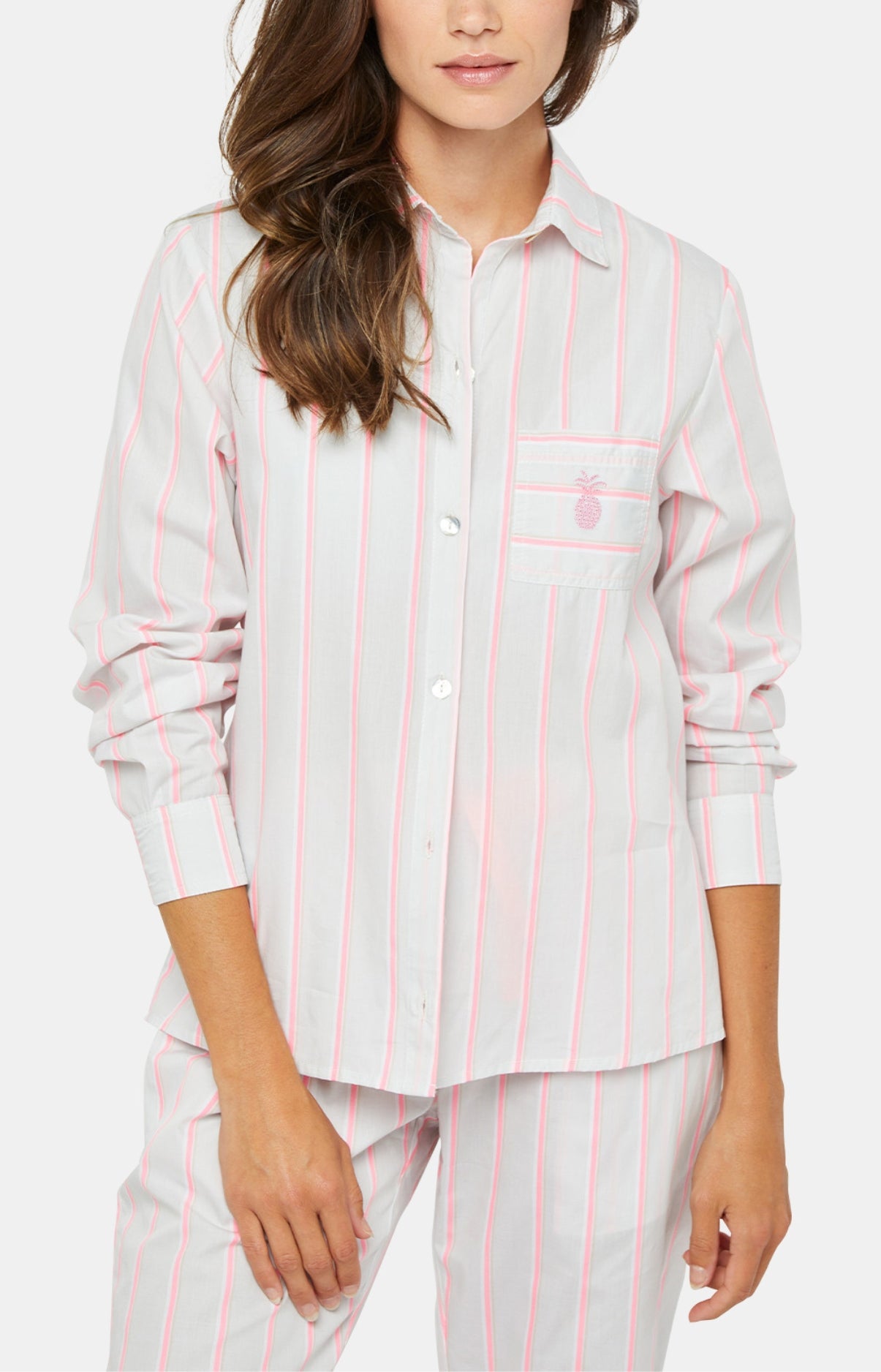 arthur-bob-rayure-camille-chemise-pyjama-sable image 2