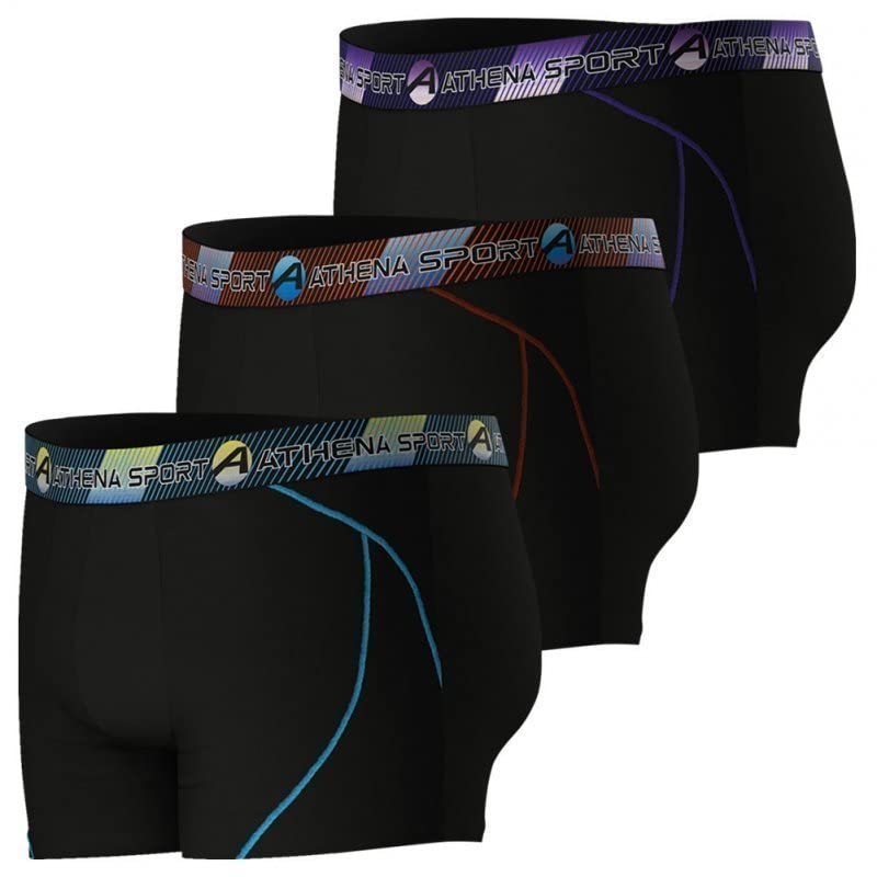athena-training-dry-boxer-long-homme-noir-microfibre image 6