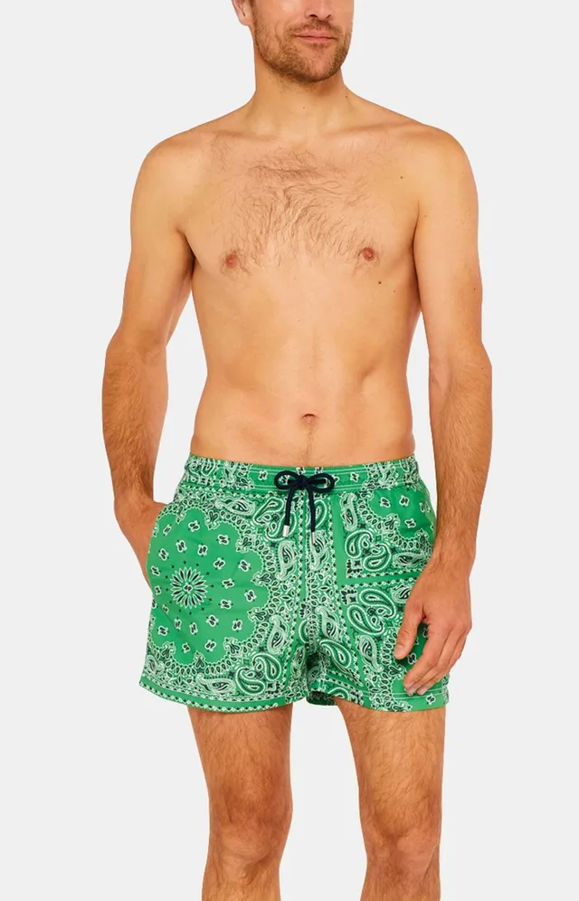 arthur-bandana-short-de-bain-vert-polyester-recycl image 1