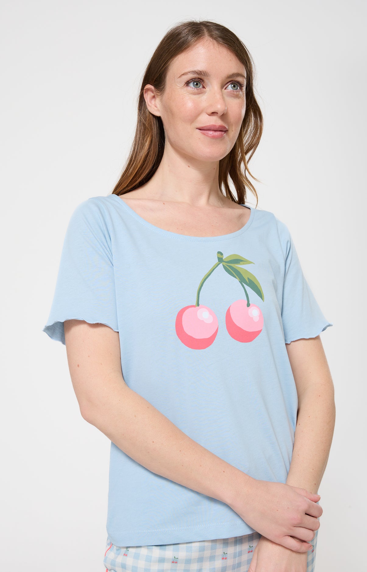 arthur-bob-pyjacorsaire-femme-cherry-coton-bio image 2